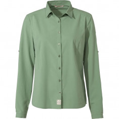 Vaude Women's Rosemoor LS Shirt IV, koszula turystyczna, zielony