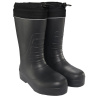 Viking Footwear Norse stivale alto, stivali di gomma, grigio/nero
