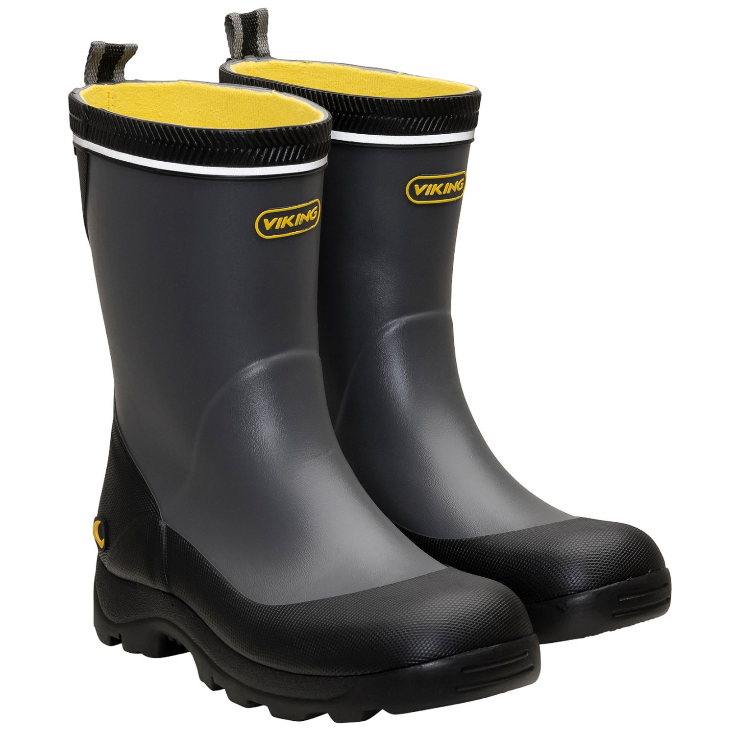 Viking Footwear Storm, gummistøvler, junior, grå