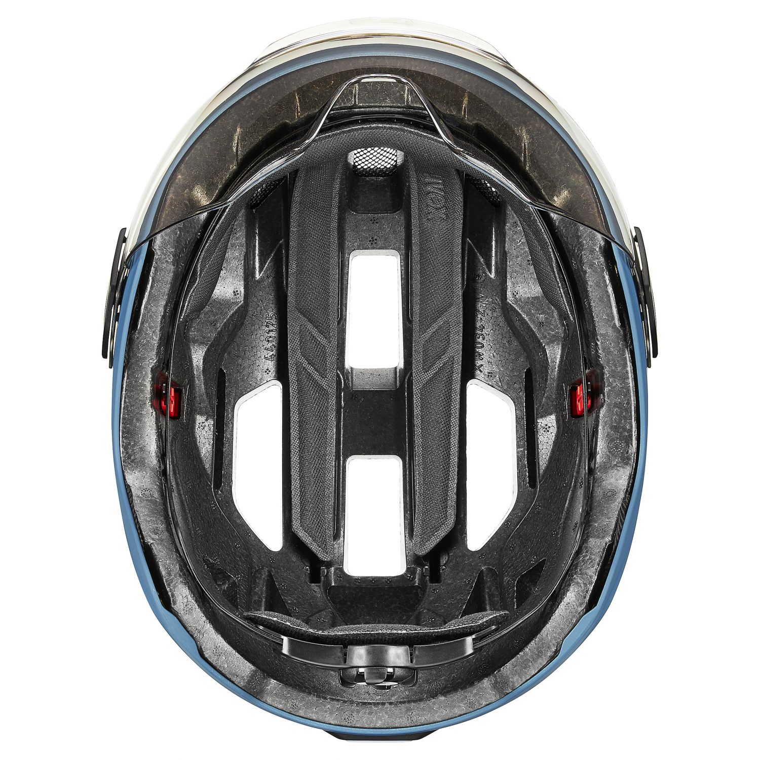 Vizor Uvex Stride, cască de bicicletă, albastru
