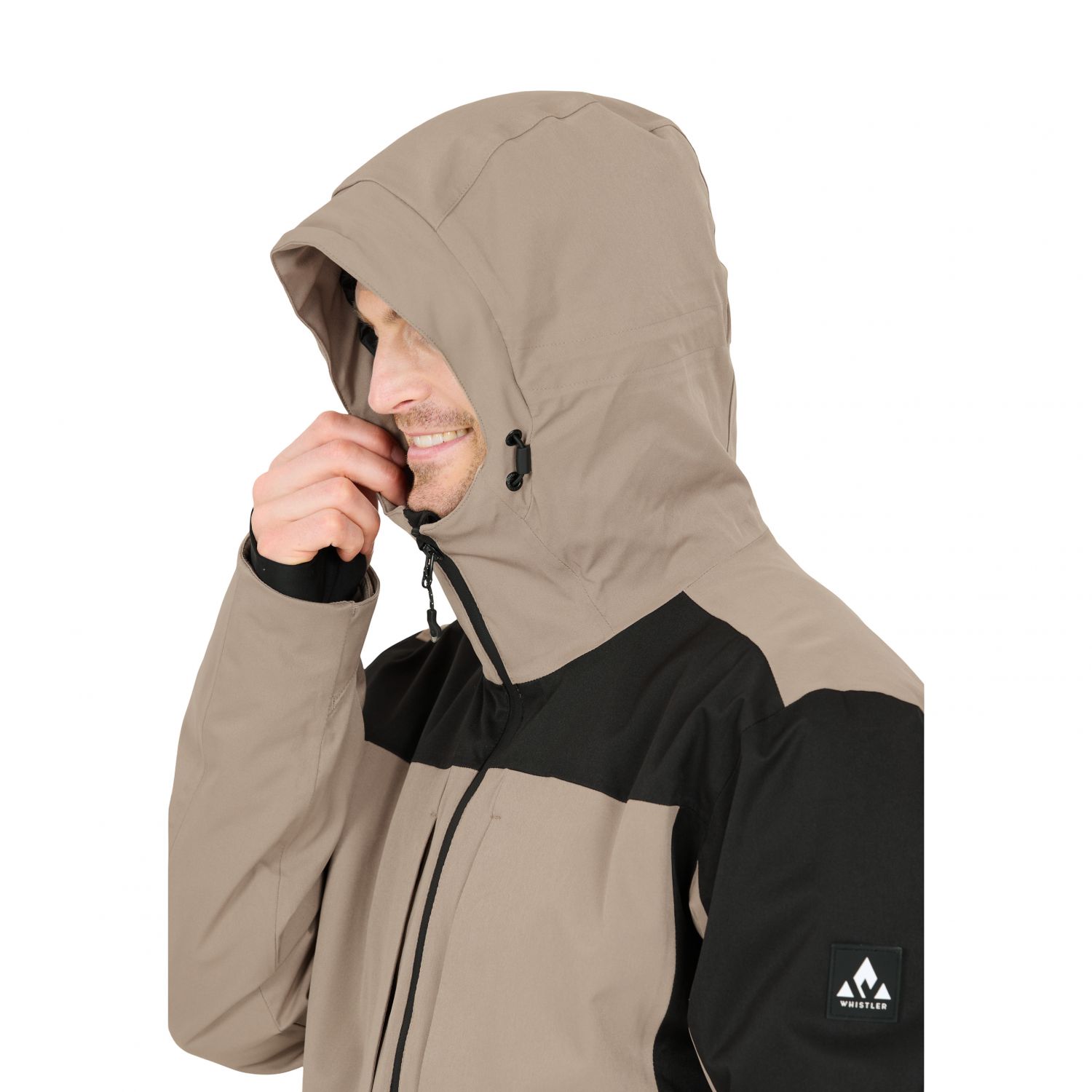 Whistler Boulder, jaqueta de esqui, masculino, beige