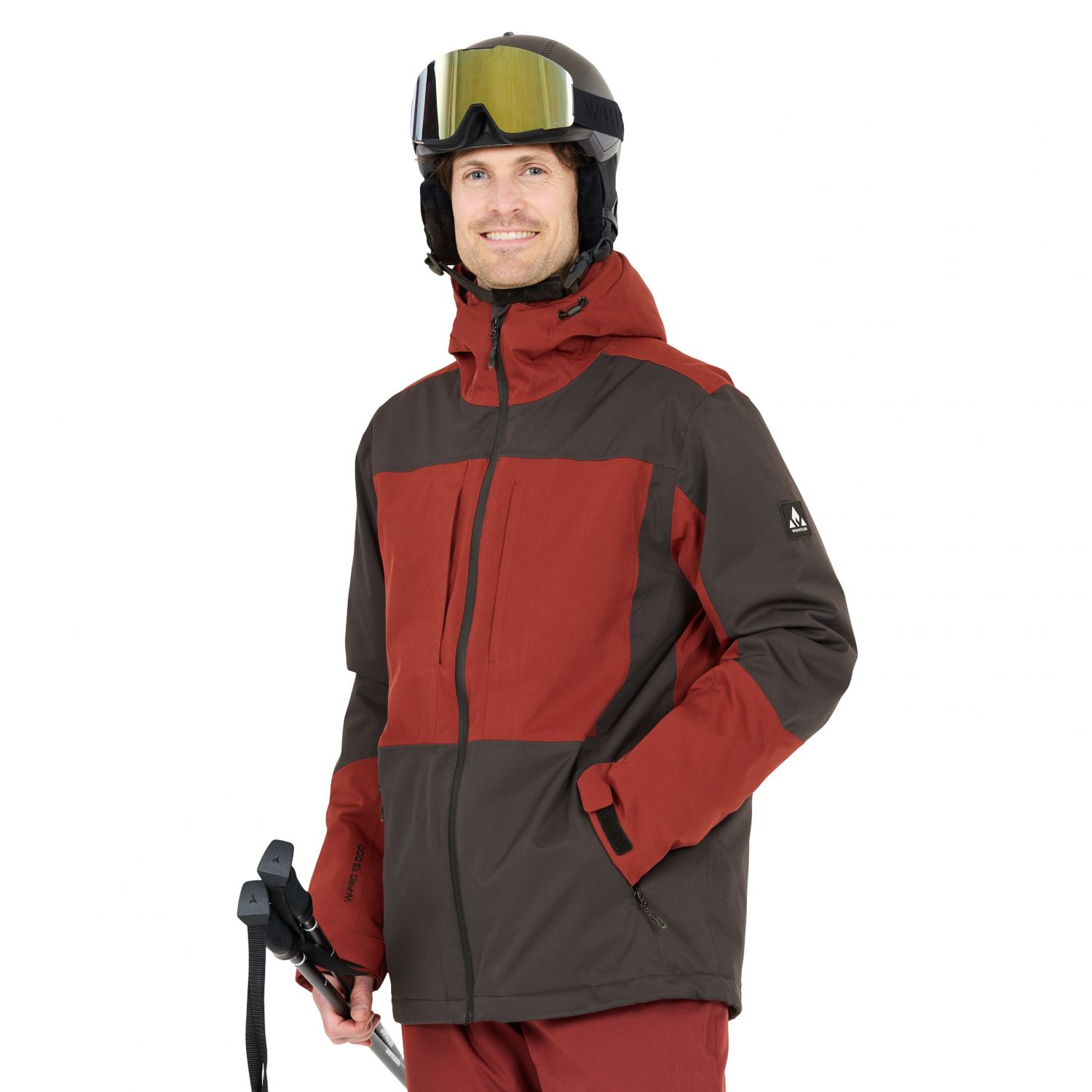 Whistler Boulder, jaqueta de esqui, masculino, madder brown