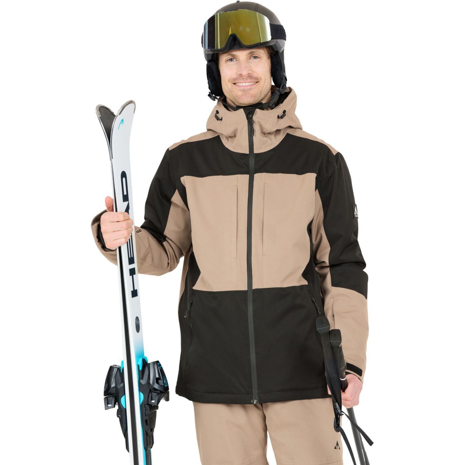 Whistler Boulder, skijakke, herre, beige