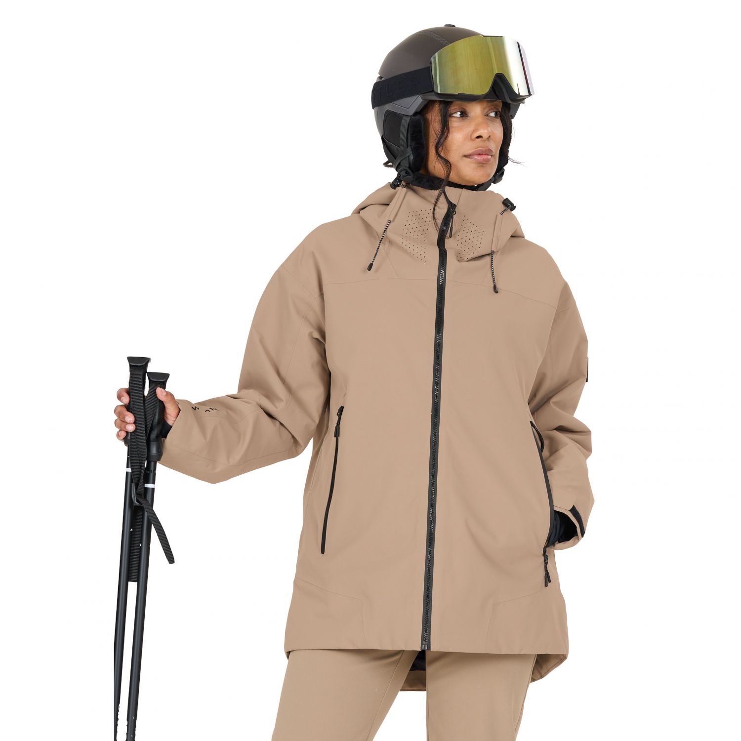 Whistler Canyon, Skijakke, Dame, Desert Taupe