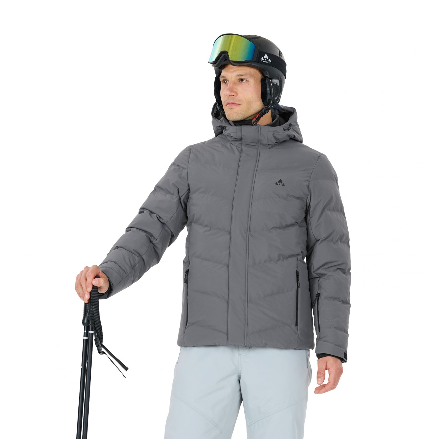 Whistler Cheno, Skidjacka, Herr, Mörkgrå
