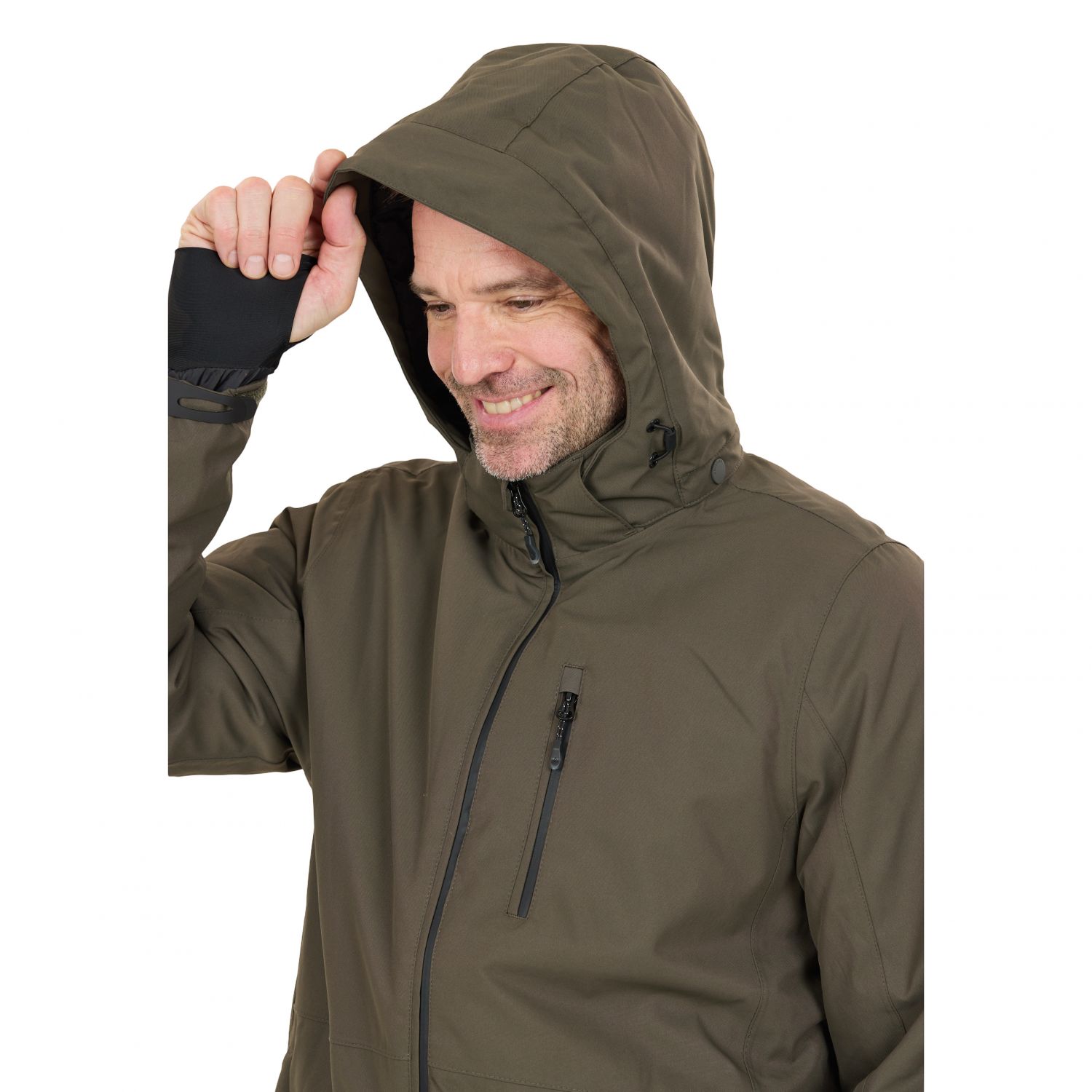 Whistler Drizzle, giacca da sci, uomo, verde scuro