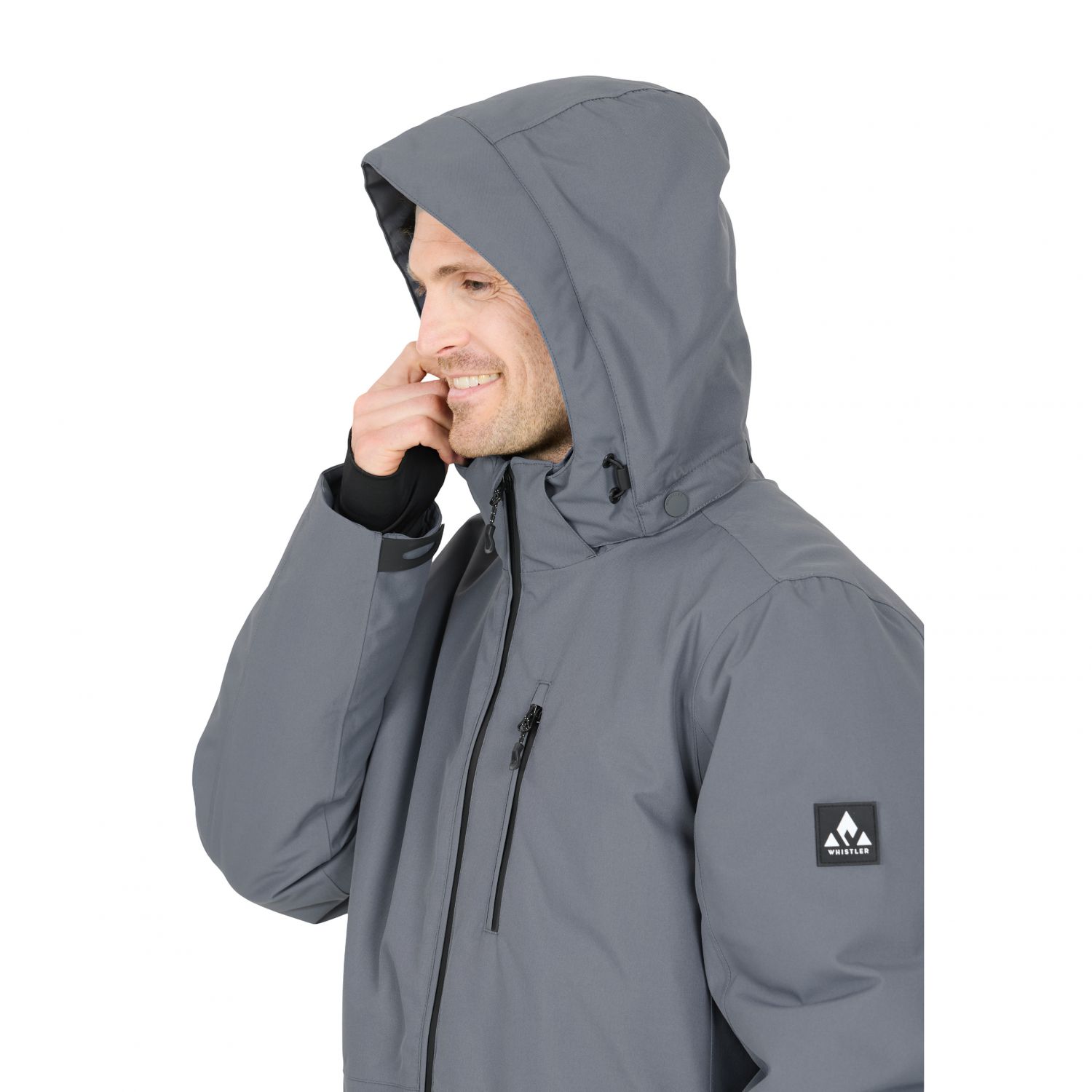 Whistler Drizzle, lyža?ská bunda, pánská, tmav? šedá