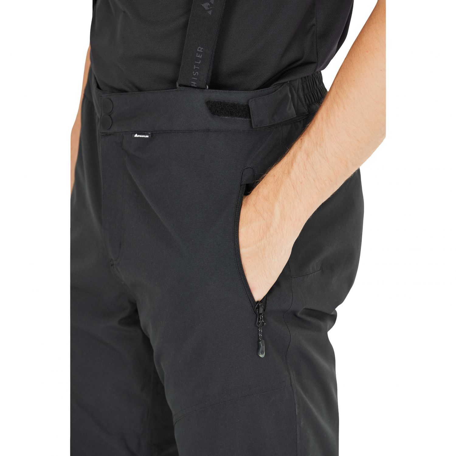 Whistler Drizzle, pantaloni da sci, uomo, nero