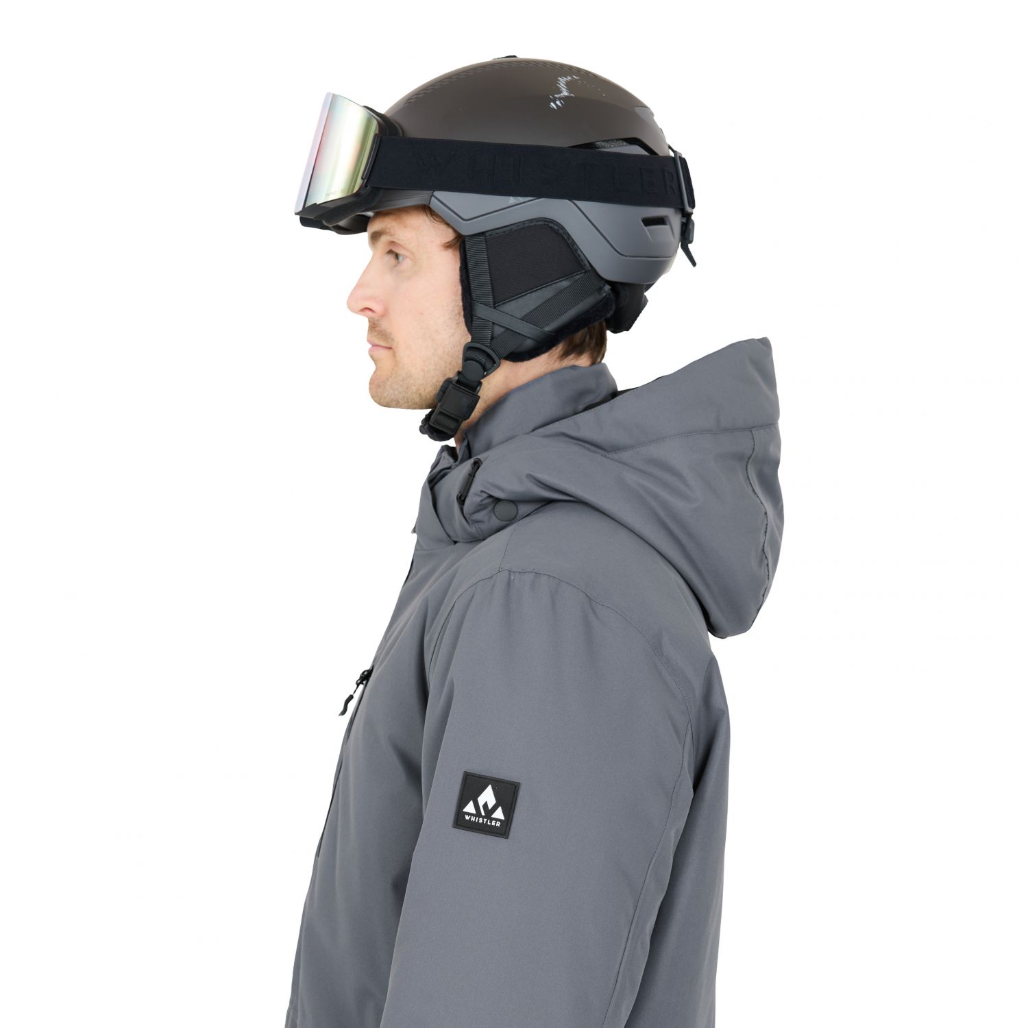 Whistler Drizzle, ski jacket, men, dark grey
