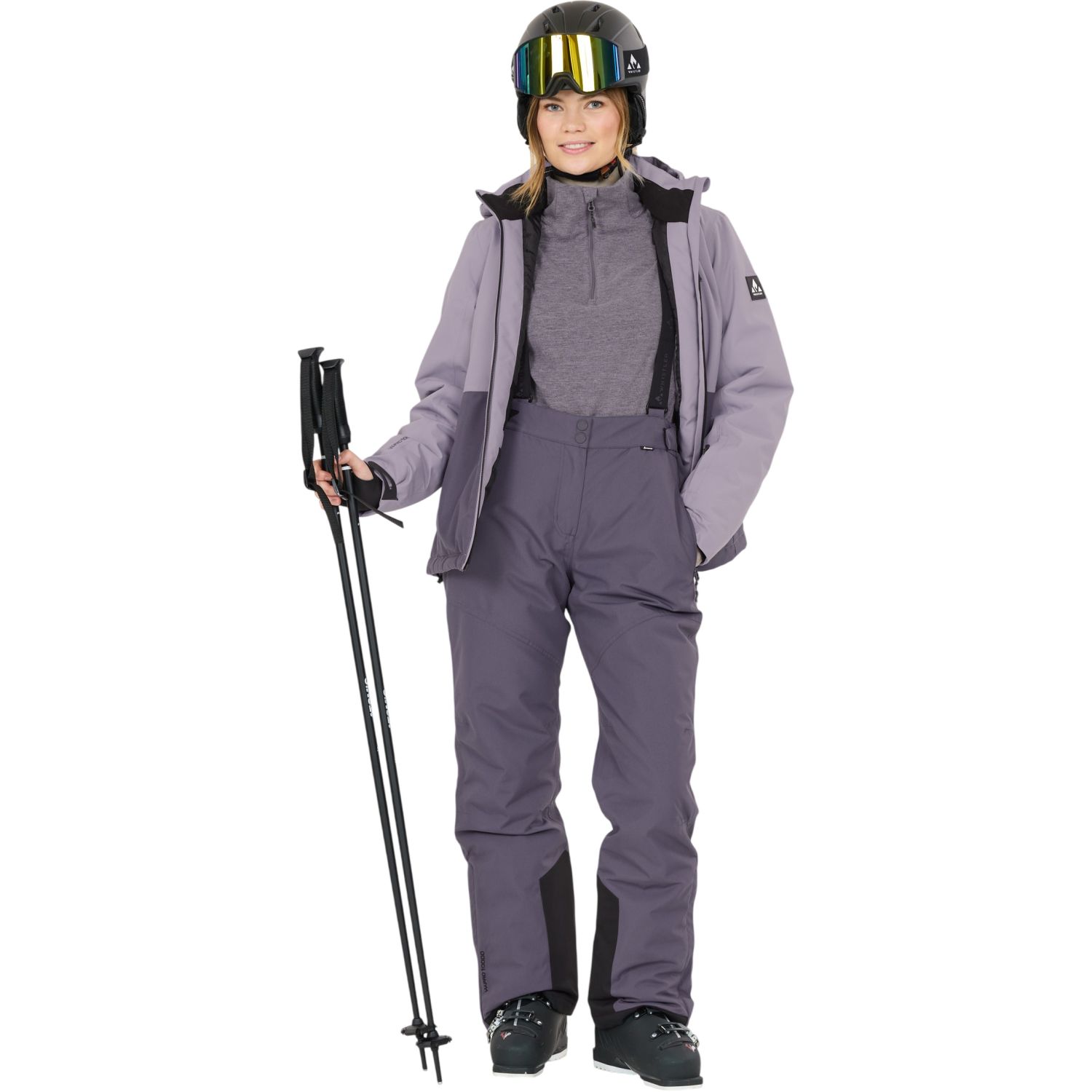 Whistler Drizzle, skibukser, dame, mørkelilla