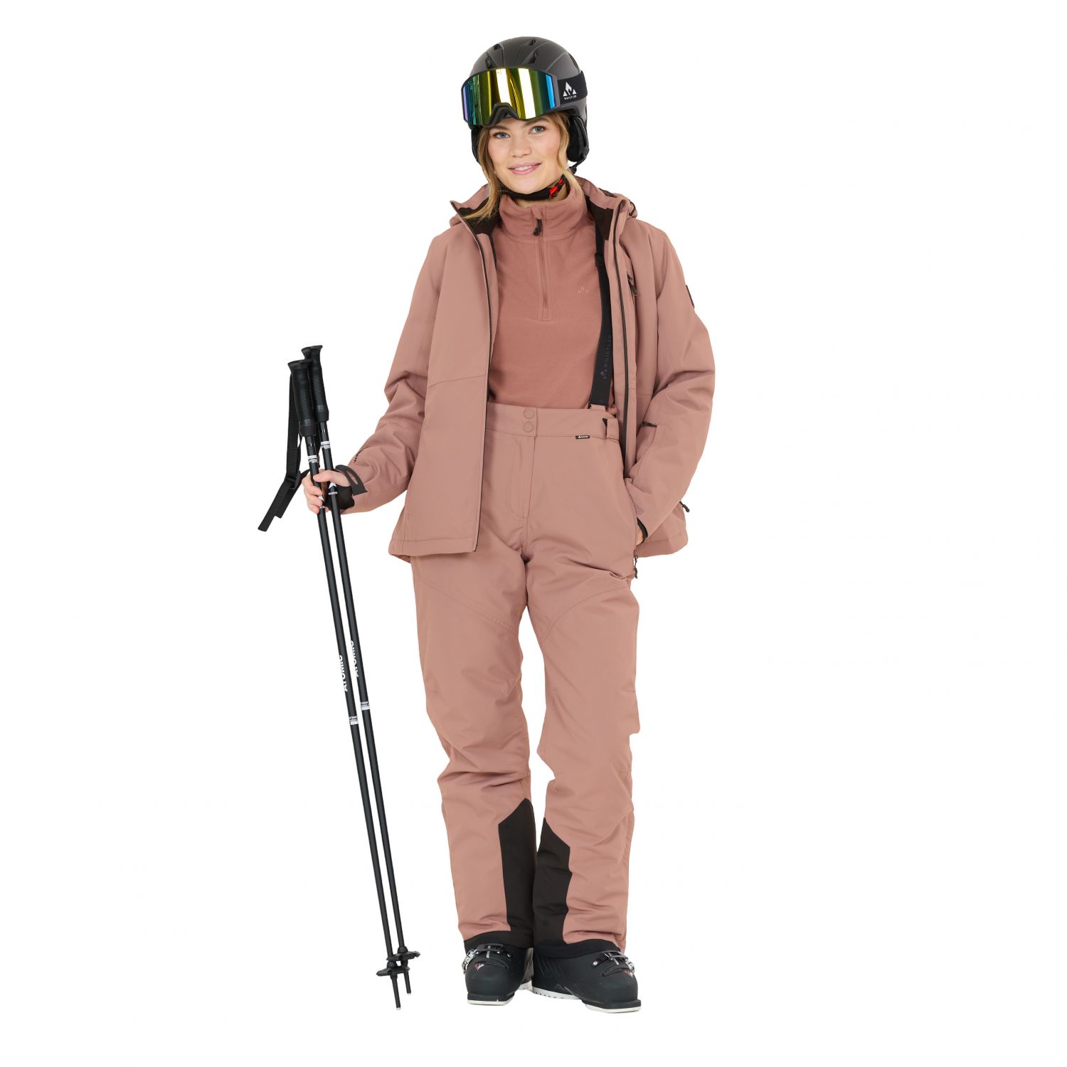 Whistler Drizzle, skibukser, dame, twilight mauve