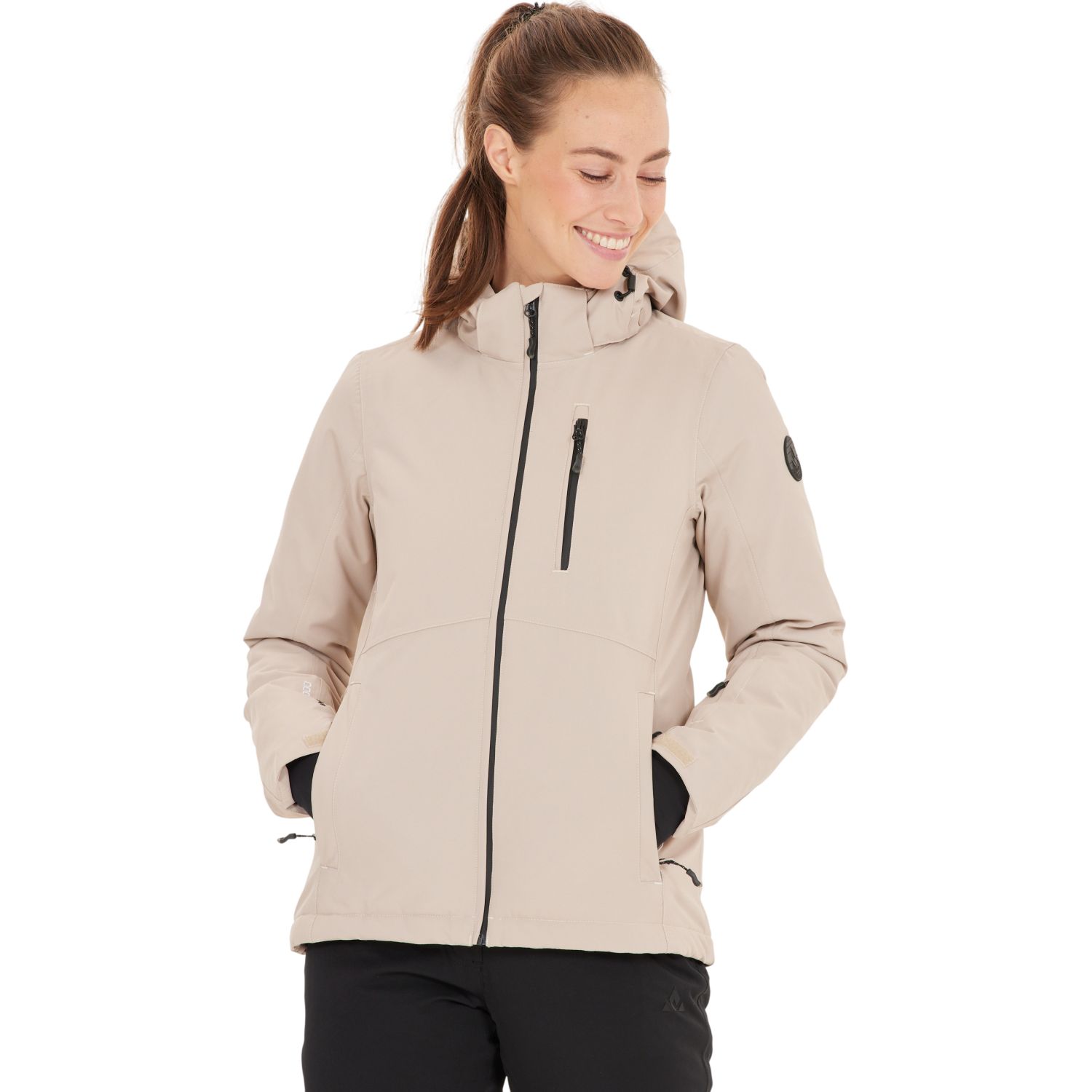 Whistler Drizzle, veste de ski, femme, beige