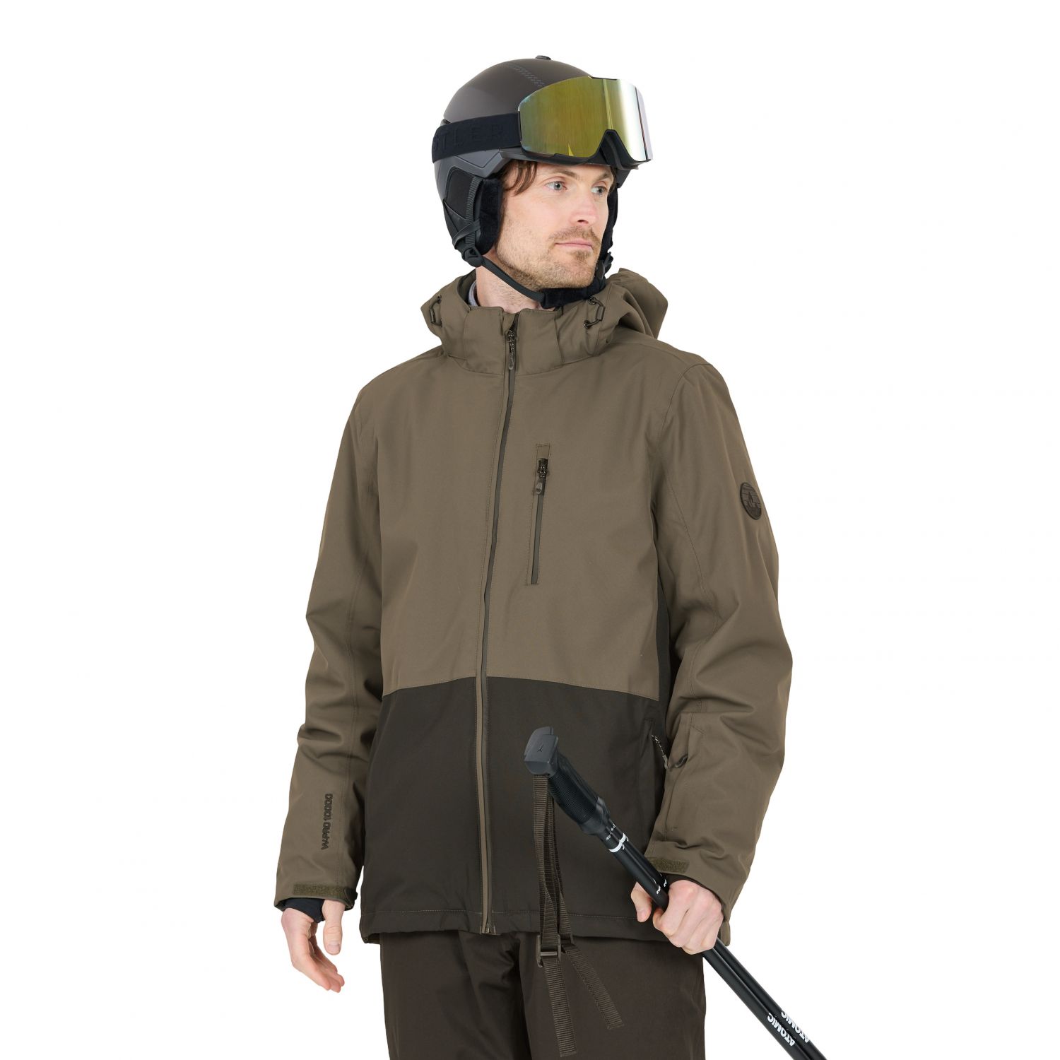 Whistler Drizzle, veste de ski, homme, vert foncé