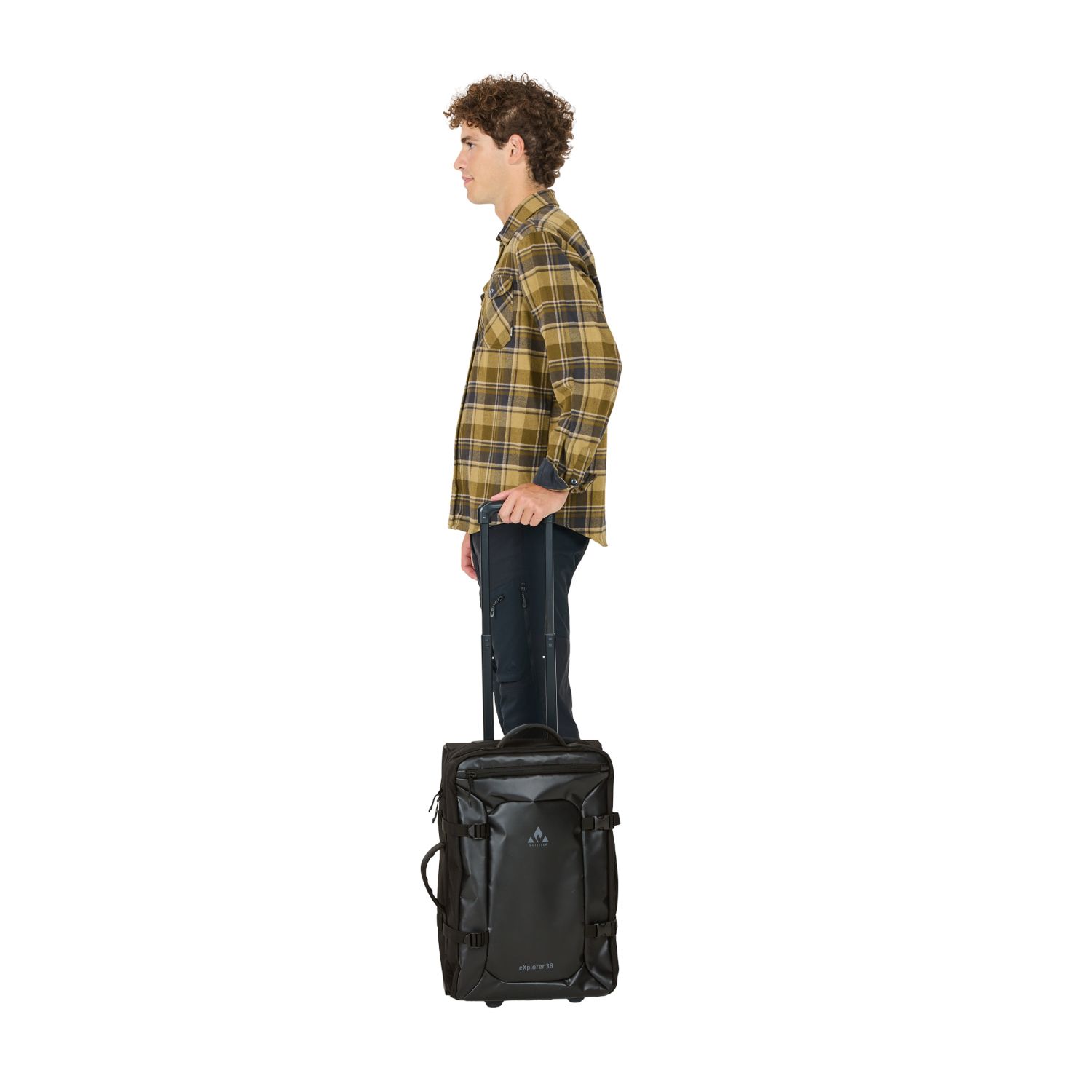 Whistler Explorer 38l, roller bag, sort