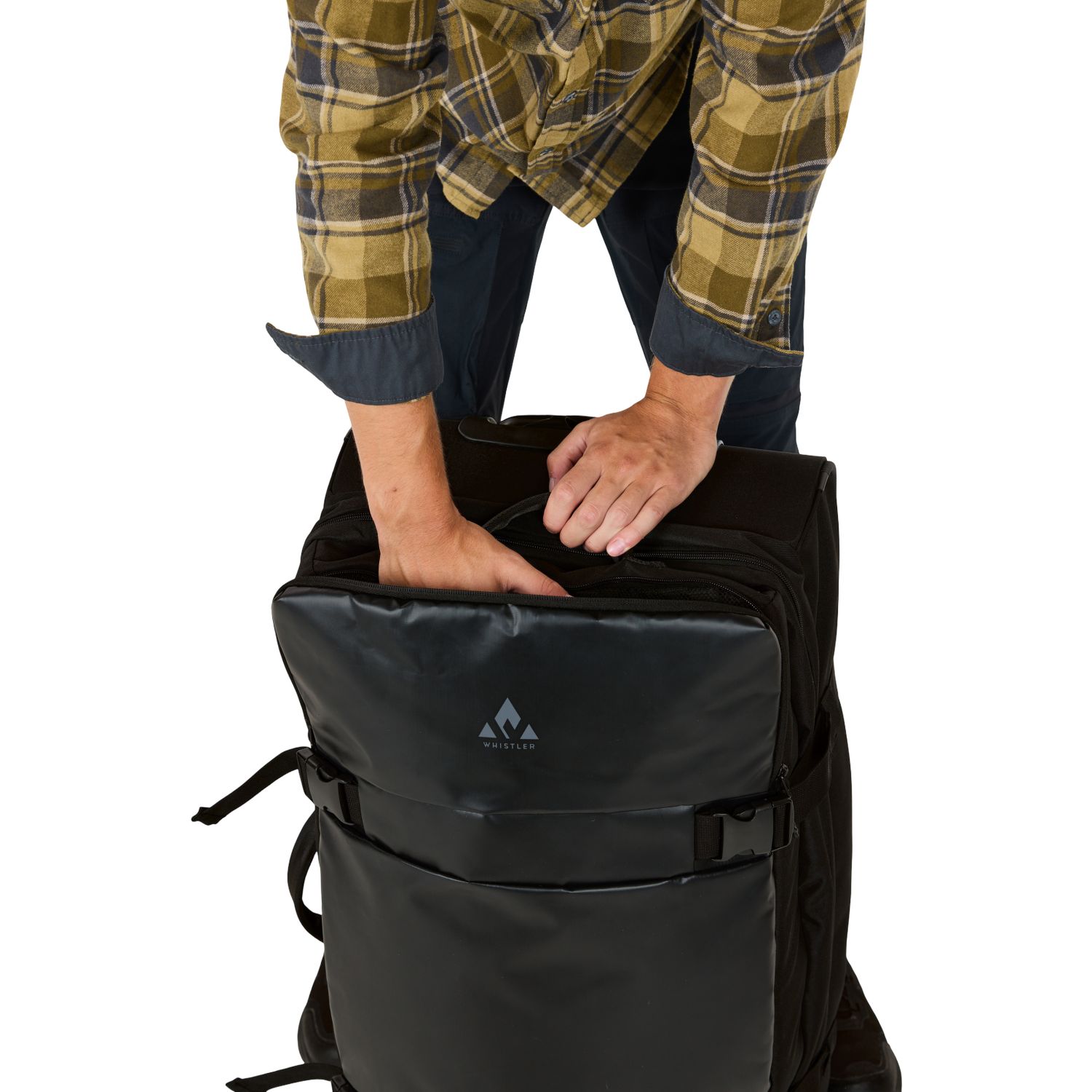 Whistler Explorer 65l, Rollerbag, schwarz