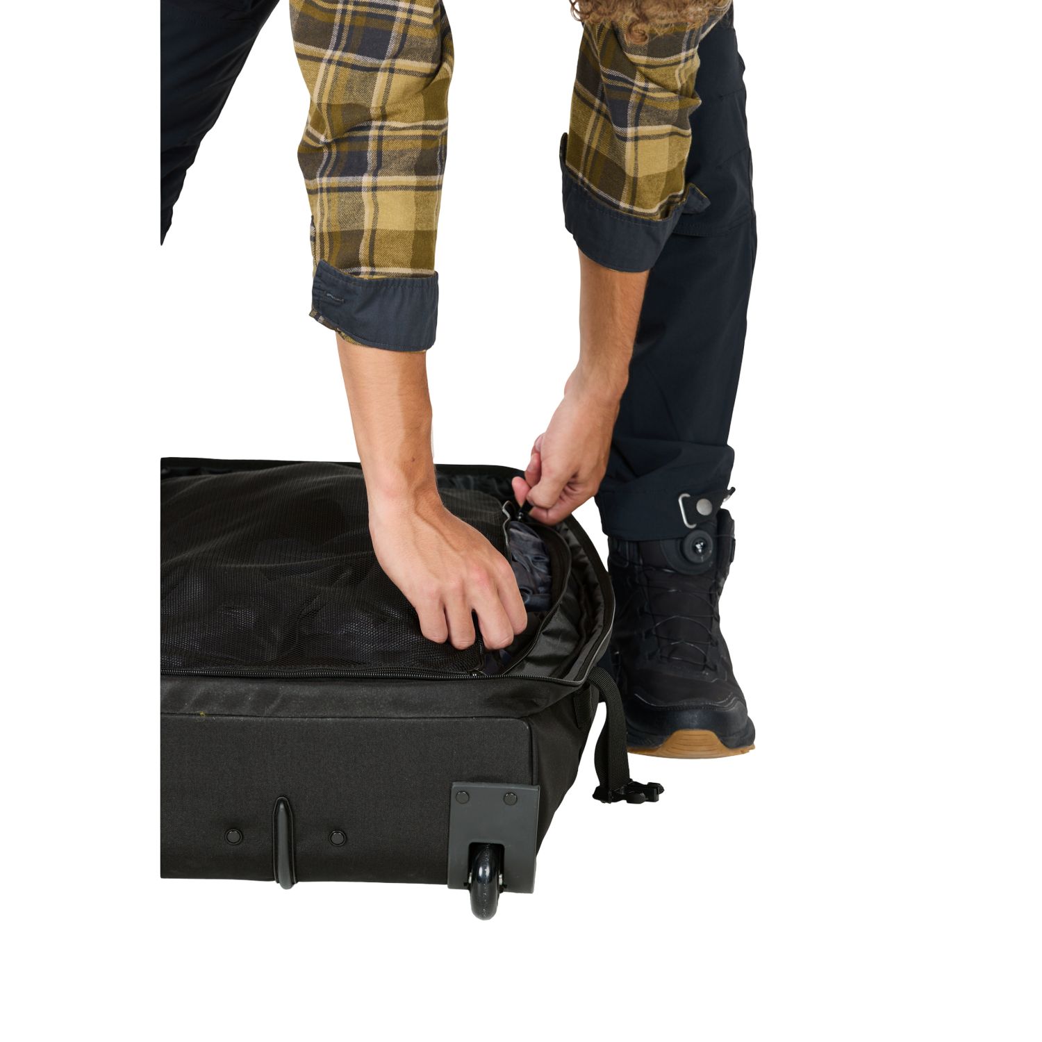 Whistler Explorer 65l, Rollerbag, schwarz