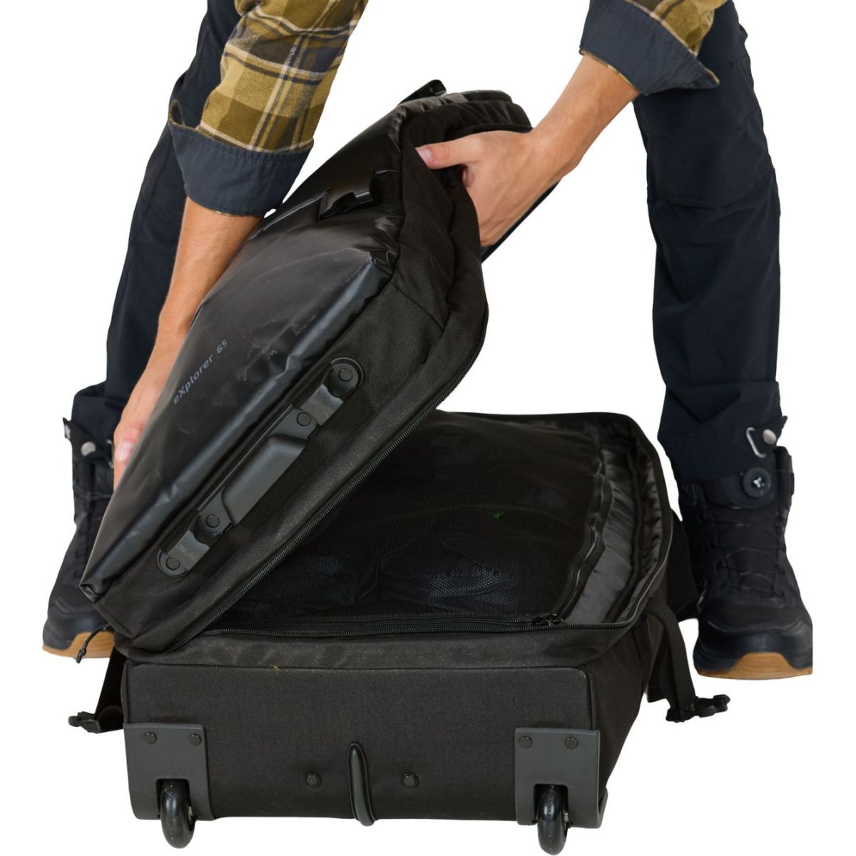 Whistler Explorer 65l, trolley, nero