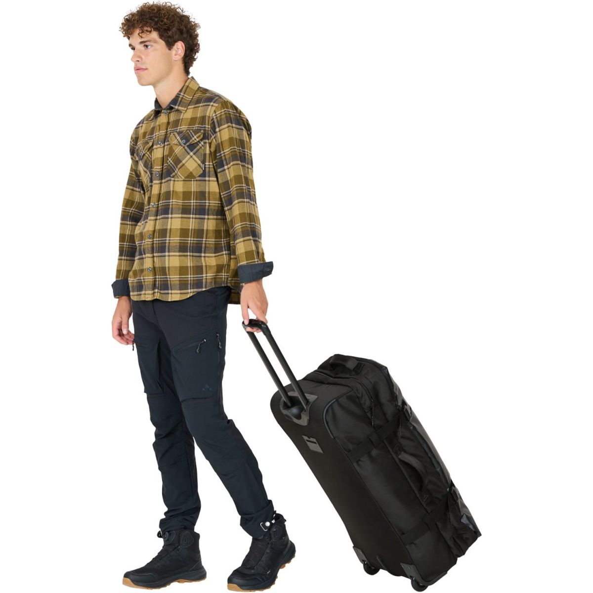 Whistler Explorer 65l, valiză cu roți, neagră