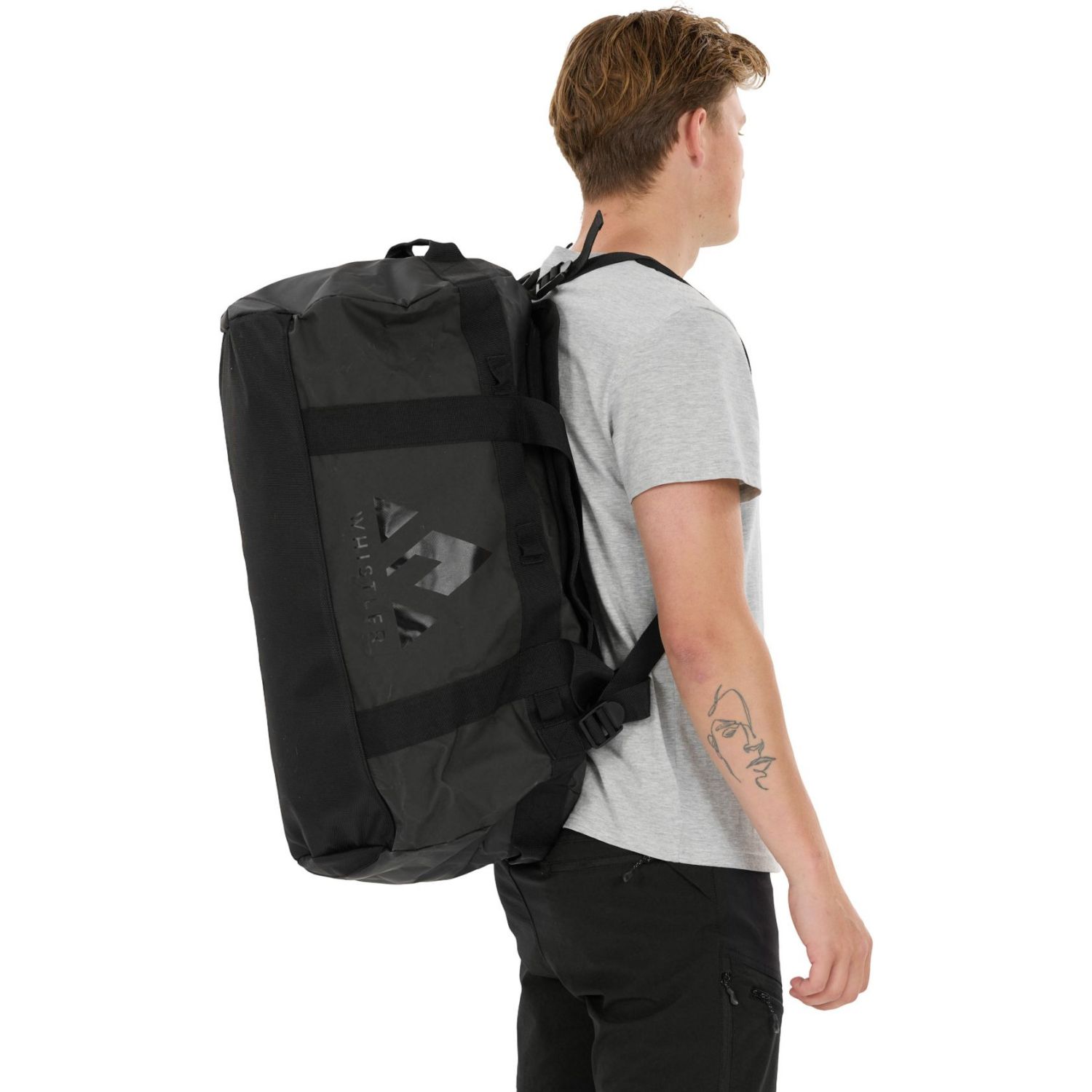 Whistler Fidel 40l, duffel bag, black
