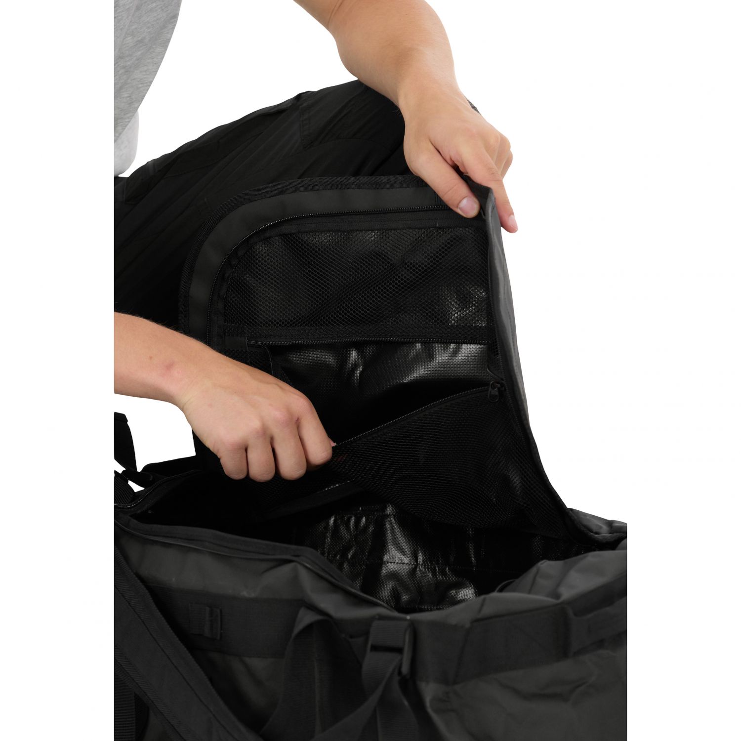 Whistler Fidel 40l, duffelová taška, čierna