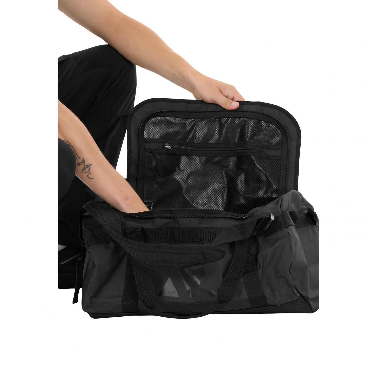 Whistler Fidel 40l, duffelová taška, čierna