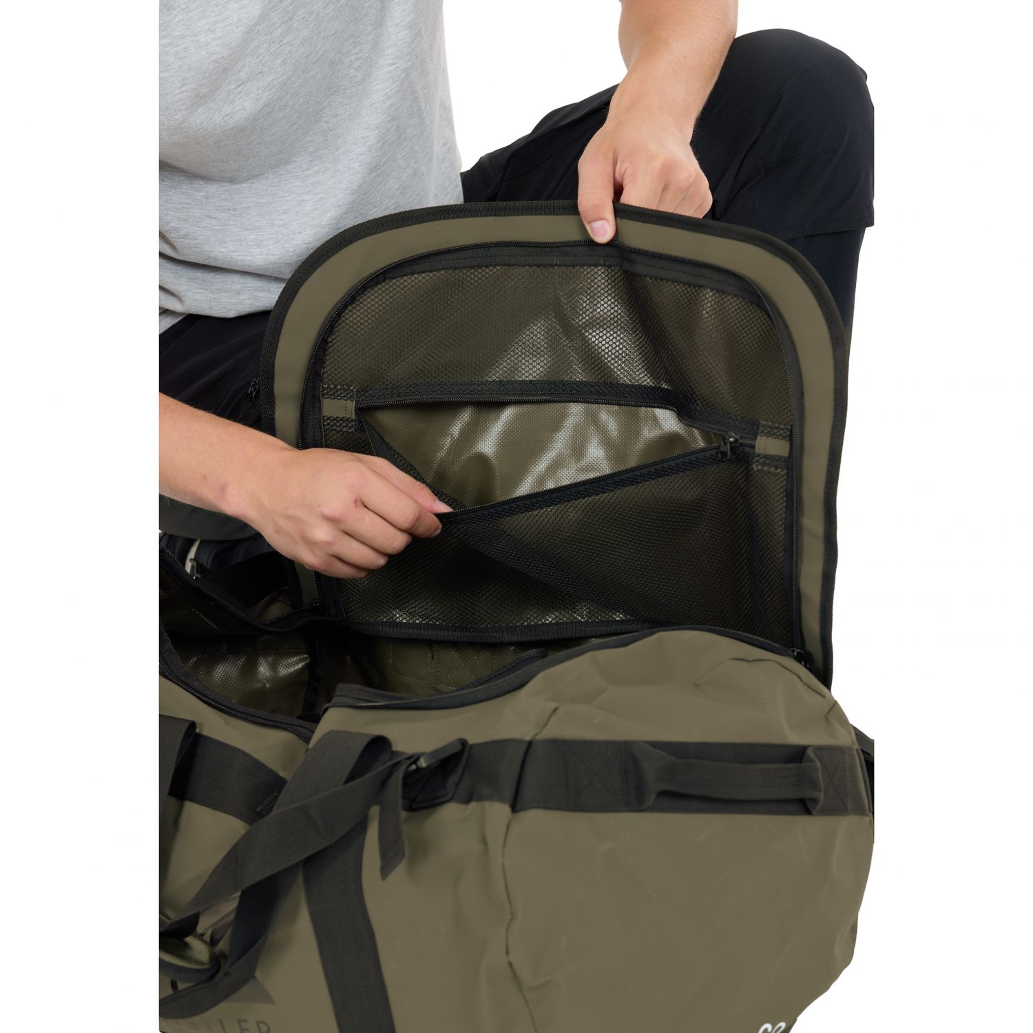 Whistler Fidel 40l, duffelová taška, zelená