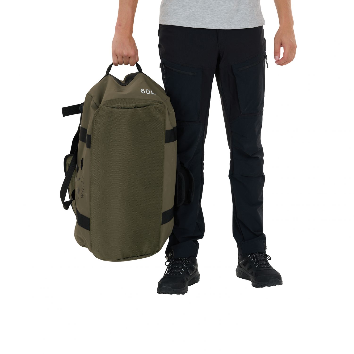 Whistler Fidel 40l, duffelová taška, zelená
