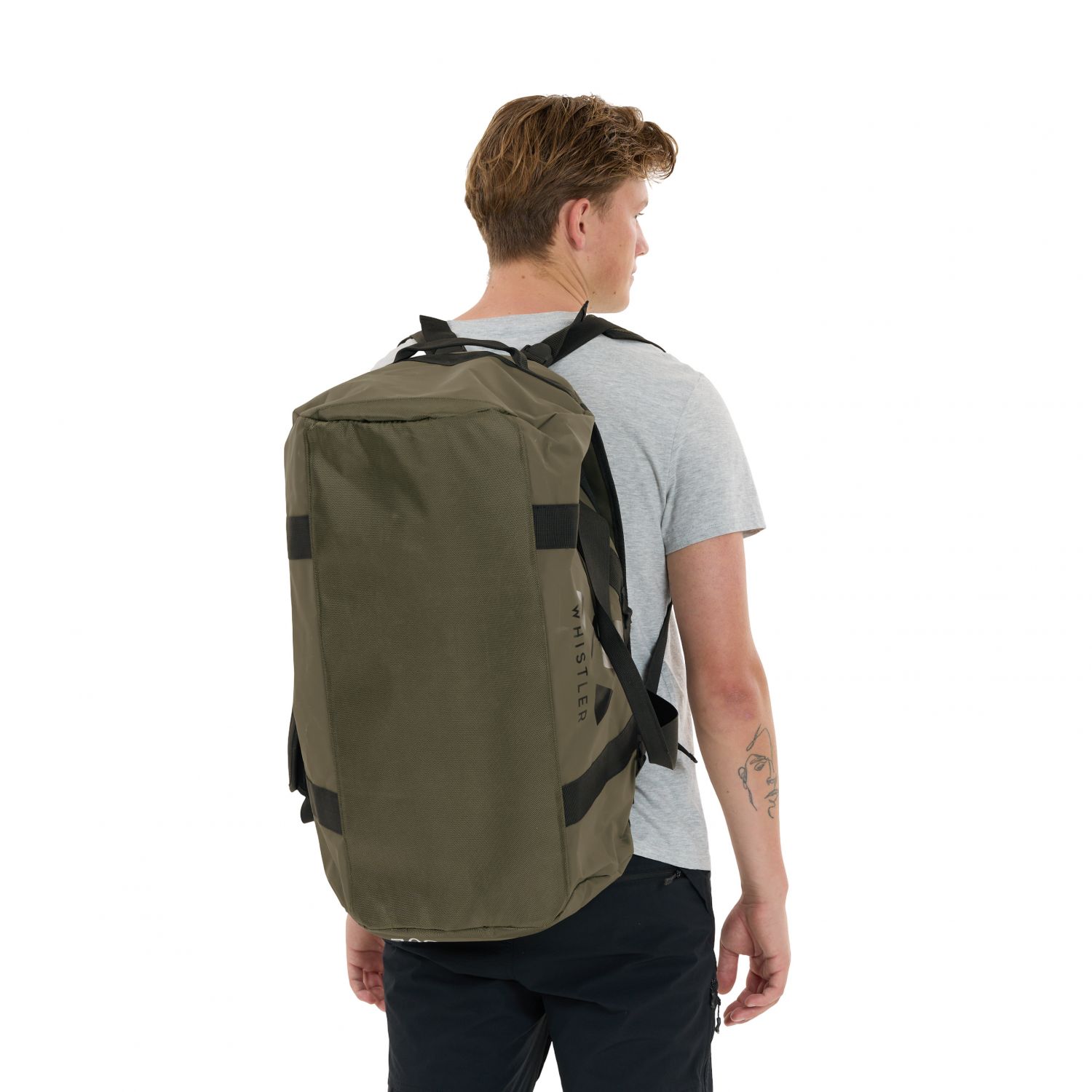 Whistler Fidel 40l, duffelová taška, zelená