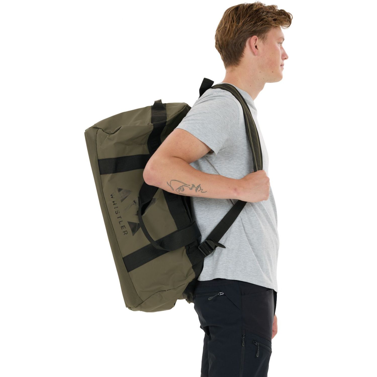 Whistler Fidel 40l, sac polochon, vert