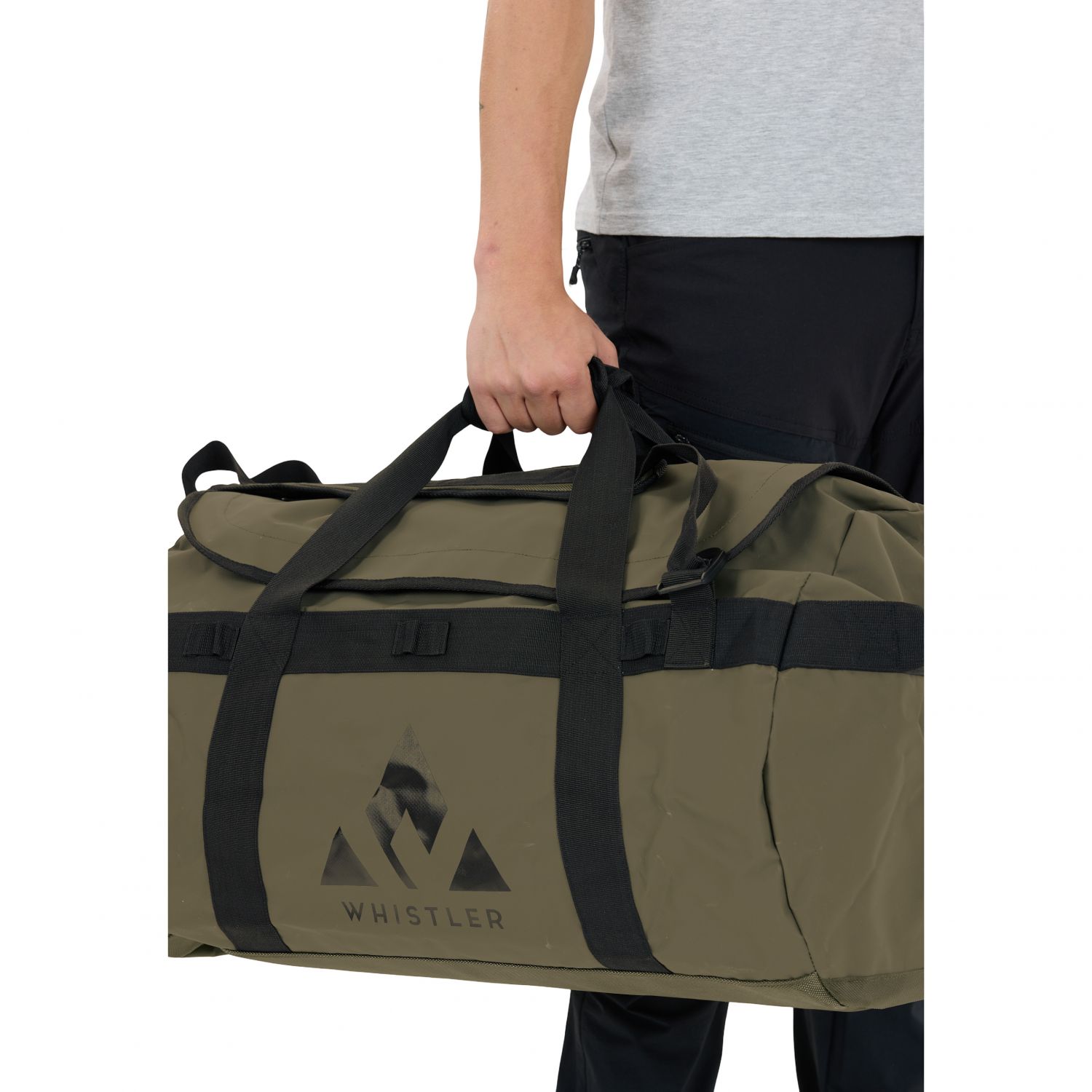 Whistler Fidel 85l, bolsa de duffel, verde