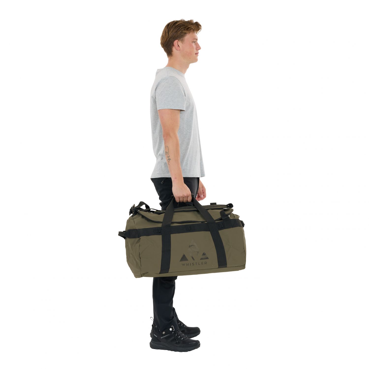 Whistler Fidel 85l, bolsa de duffel, verde