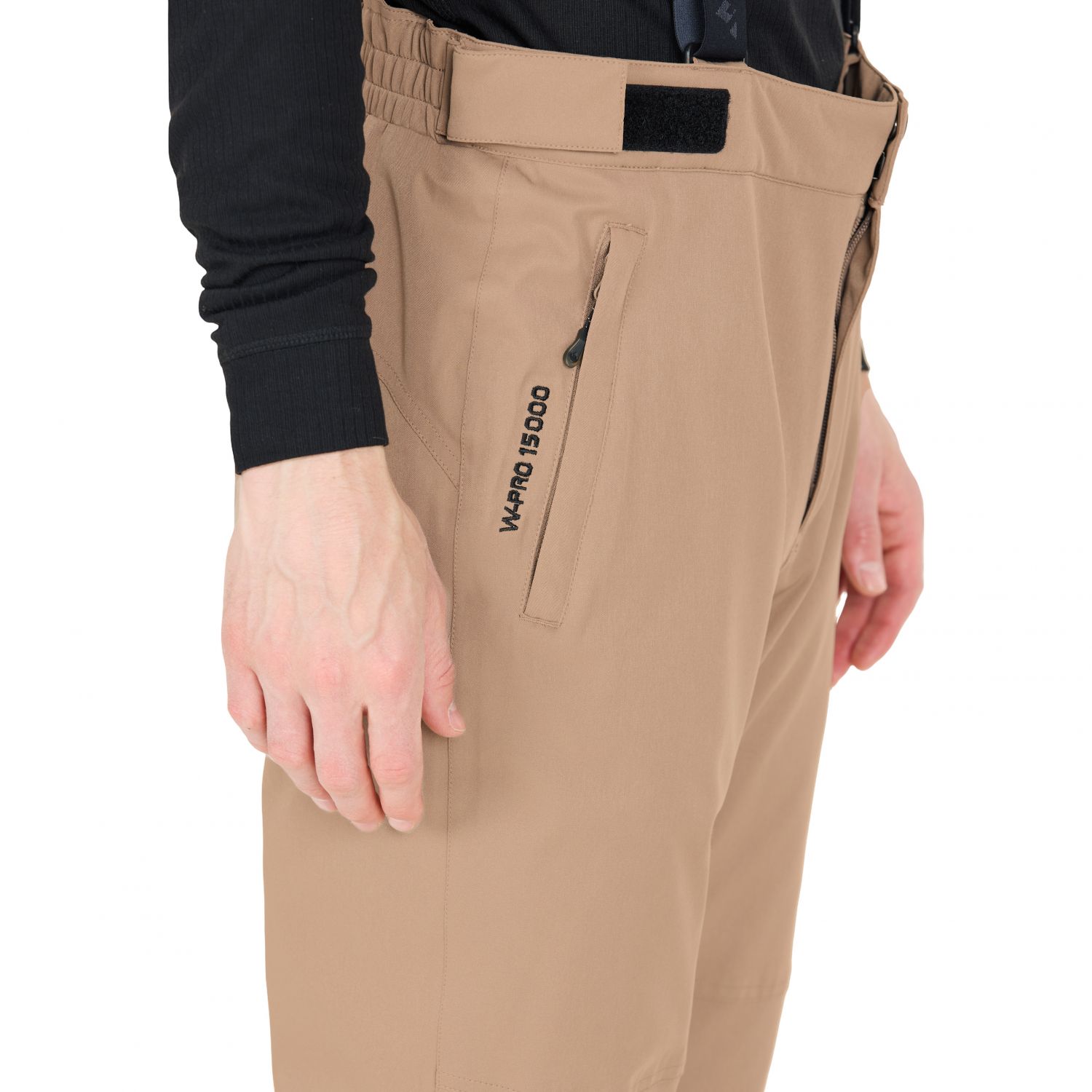 Whistler Gippslang, calças de esqui masculinas, bege