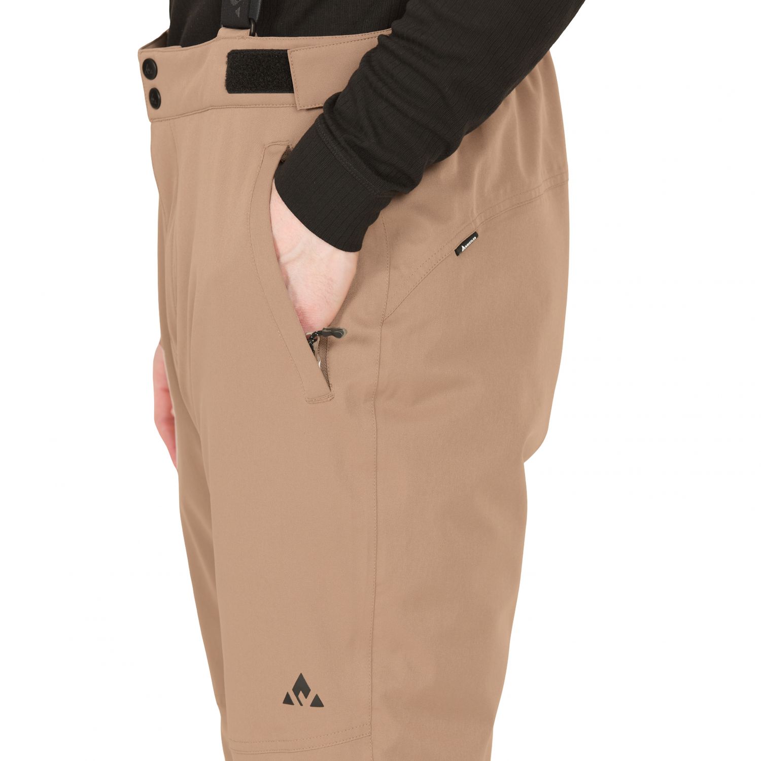 Whistler Gippslang, calças de esqui masculinas, bege