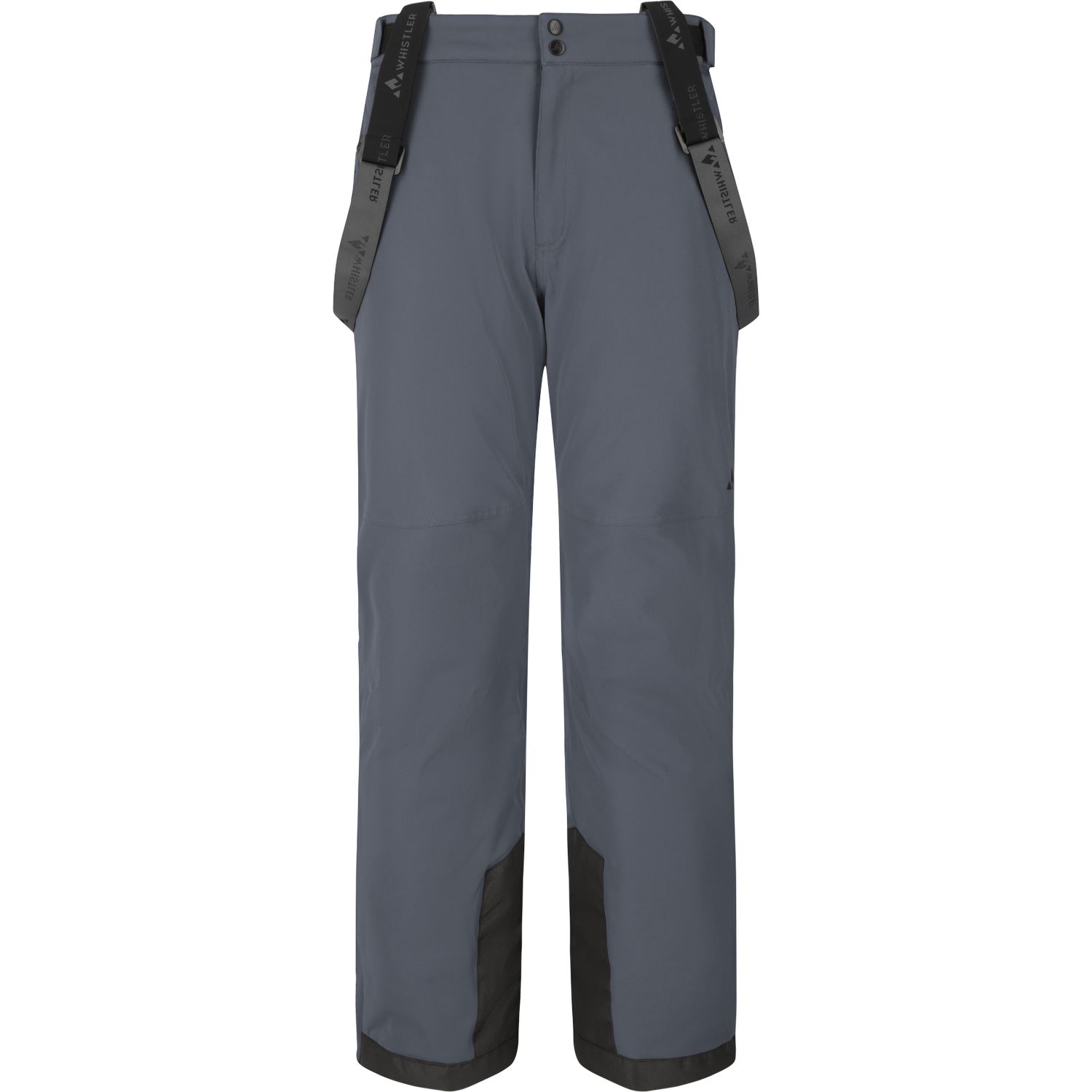 Whistler Gippslang, calças de esqui, masculino, cinza-escuro