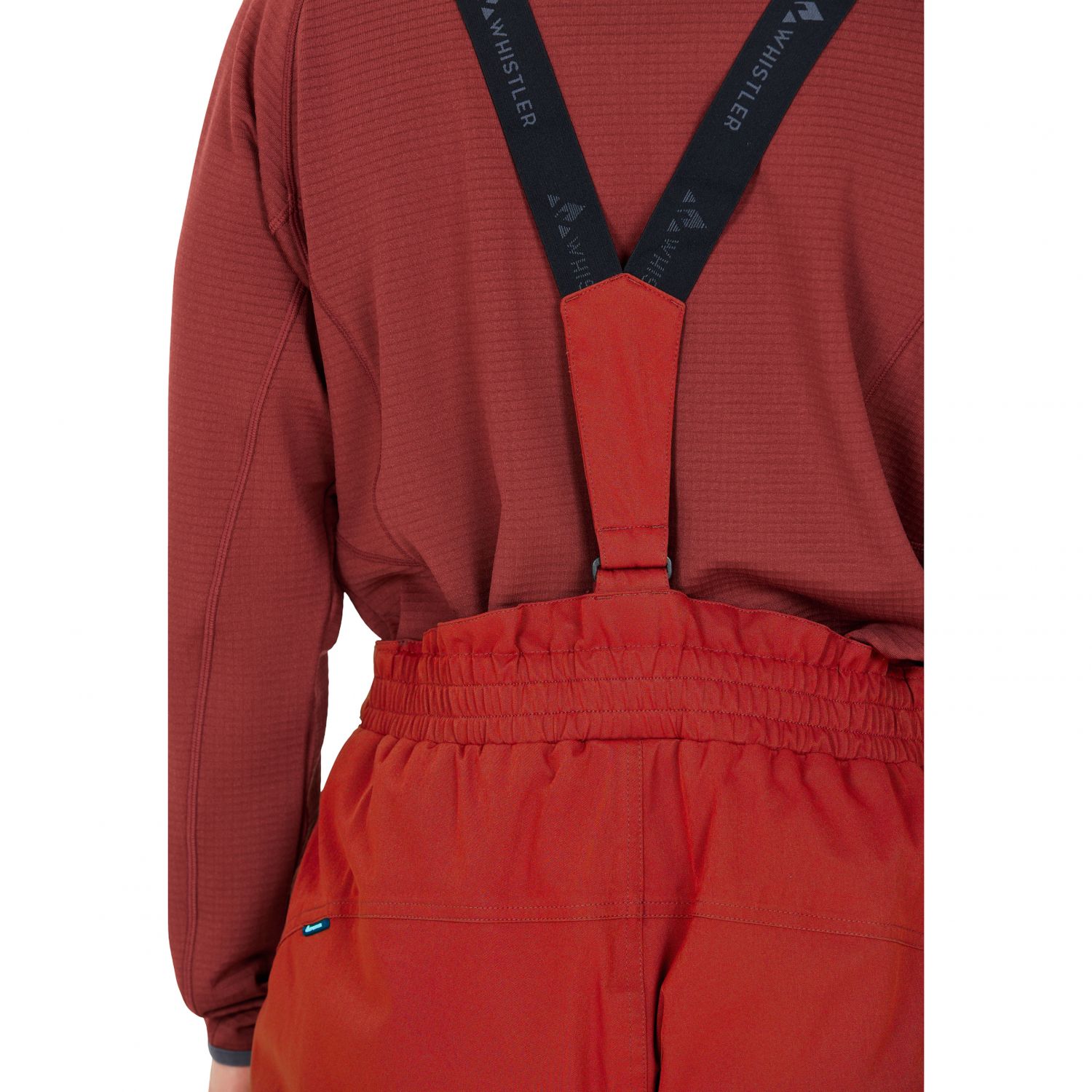 Whistler Gippslang, calças de esqui, masculino, vermelho