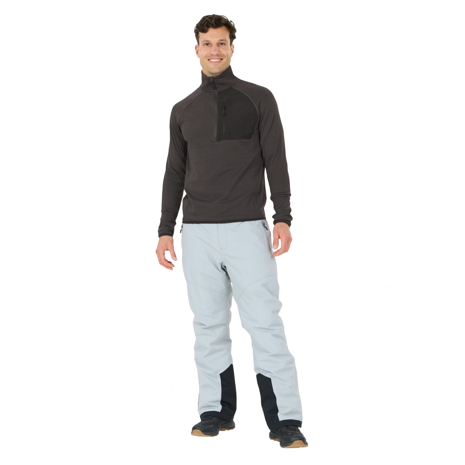Whistler Helge, jachetă din fleece, bărbați, gri închis