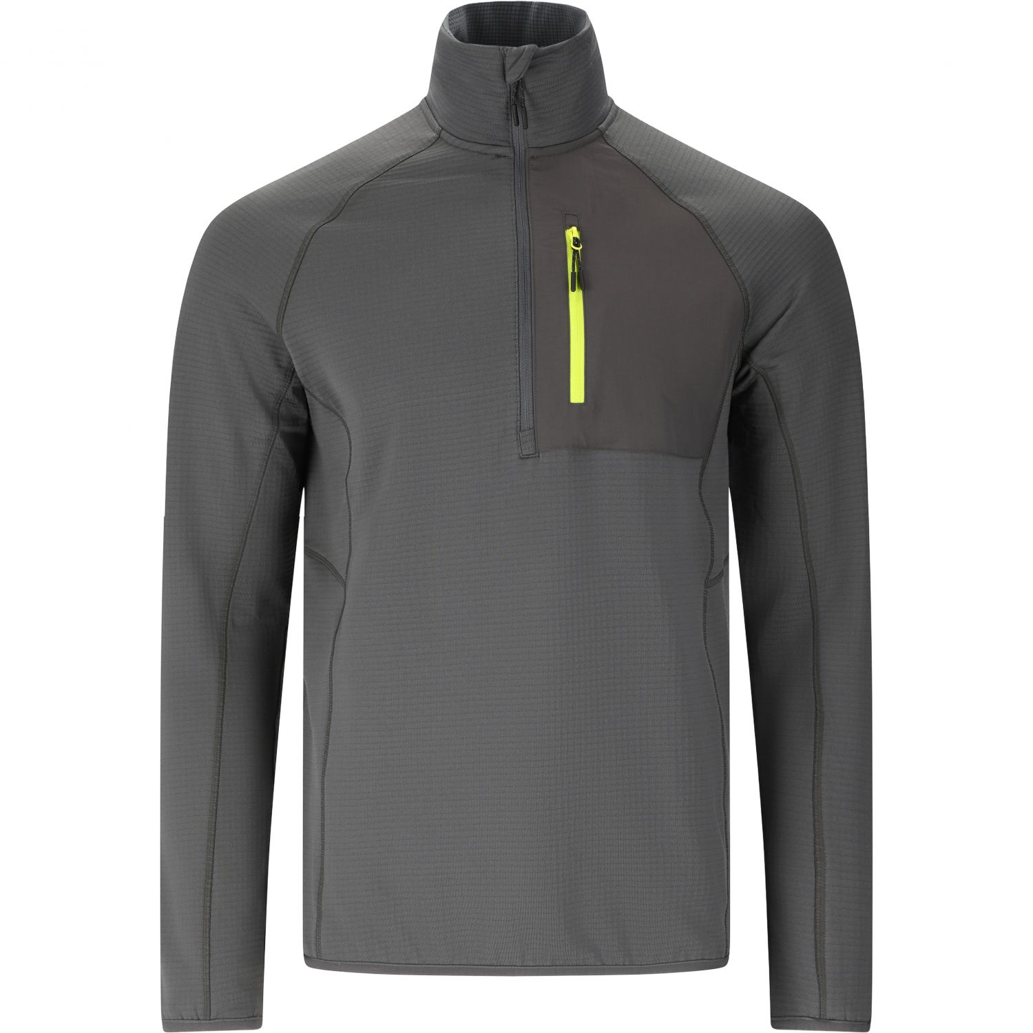 Whistler Helge, jaqueta de fleece, masculino, cinza escuro