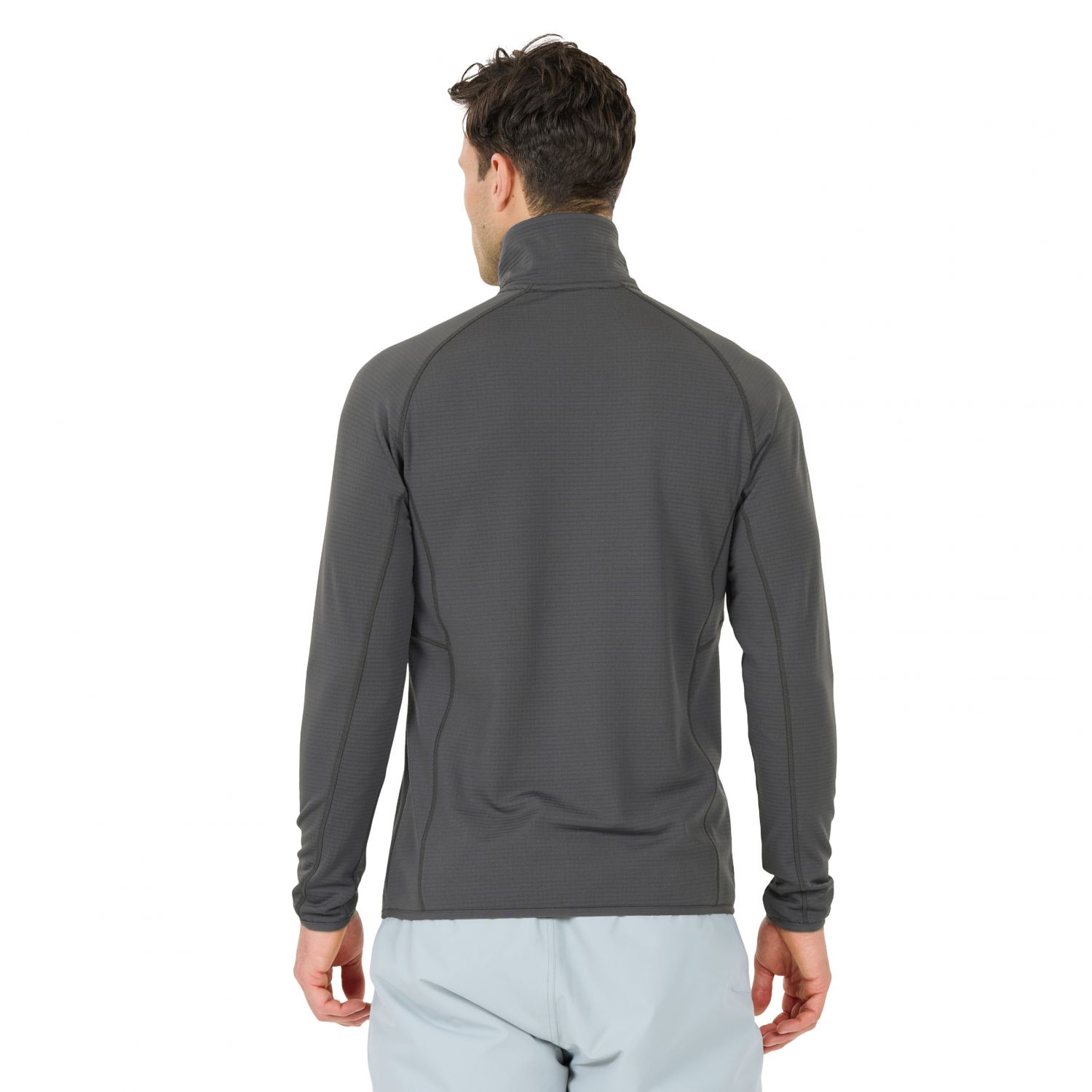 Whistler Helge, jaqueta de fleece, masculino, cinza escuro