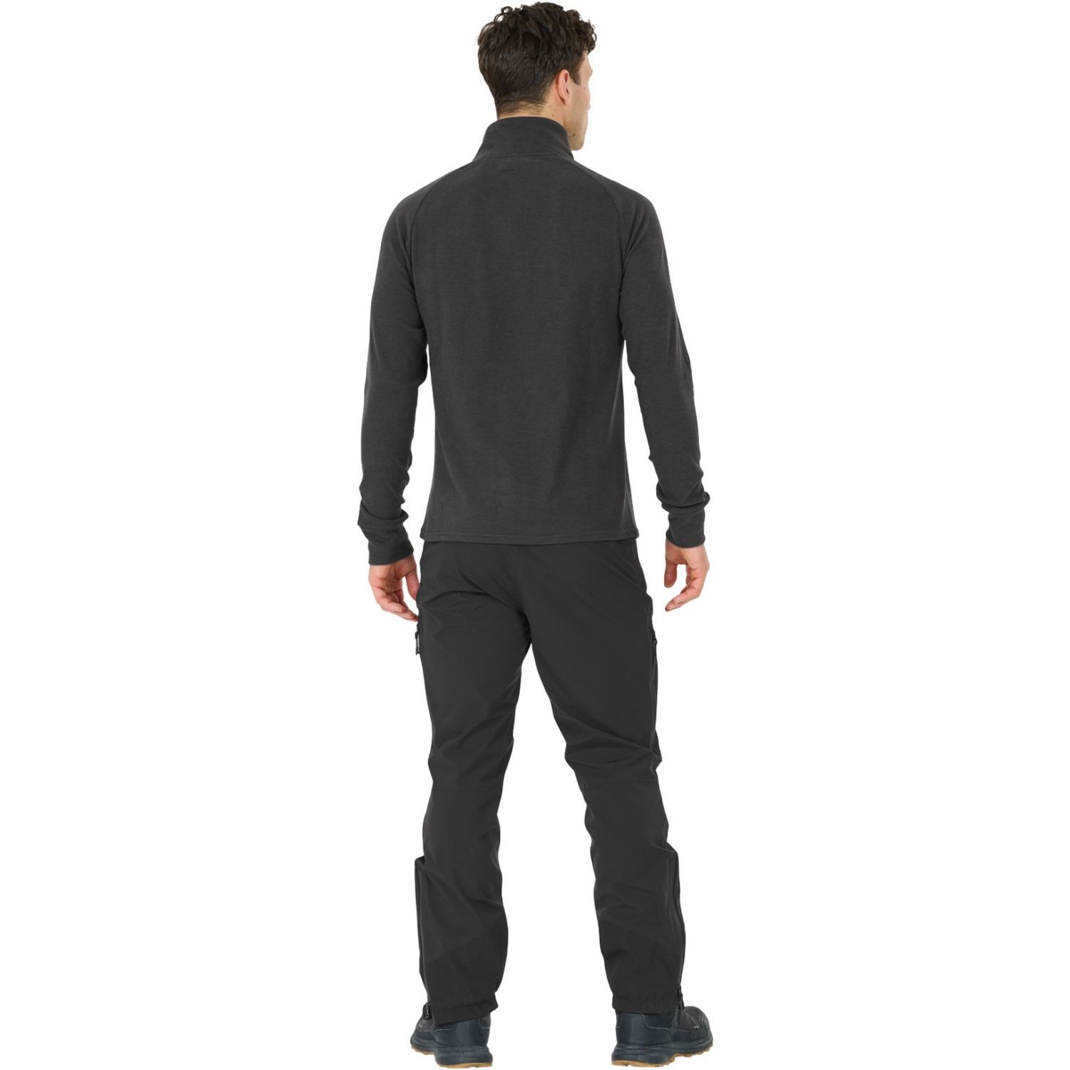 Whistler Kajsa, Fleece-Pullover, Herren, schwarz