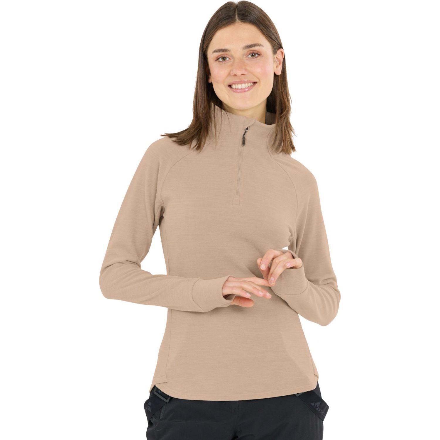Whistler Kajsa, fleecetrøje, dame, beige