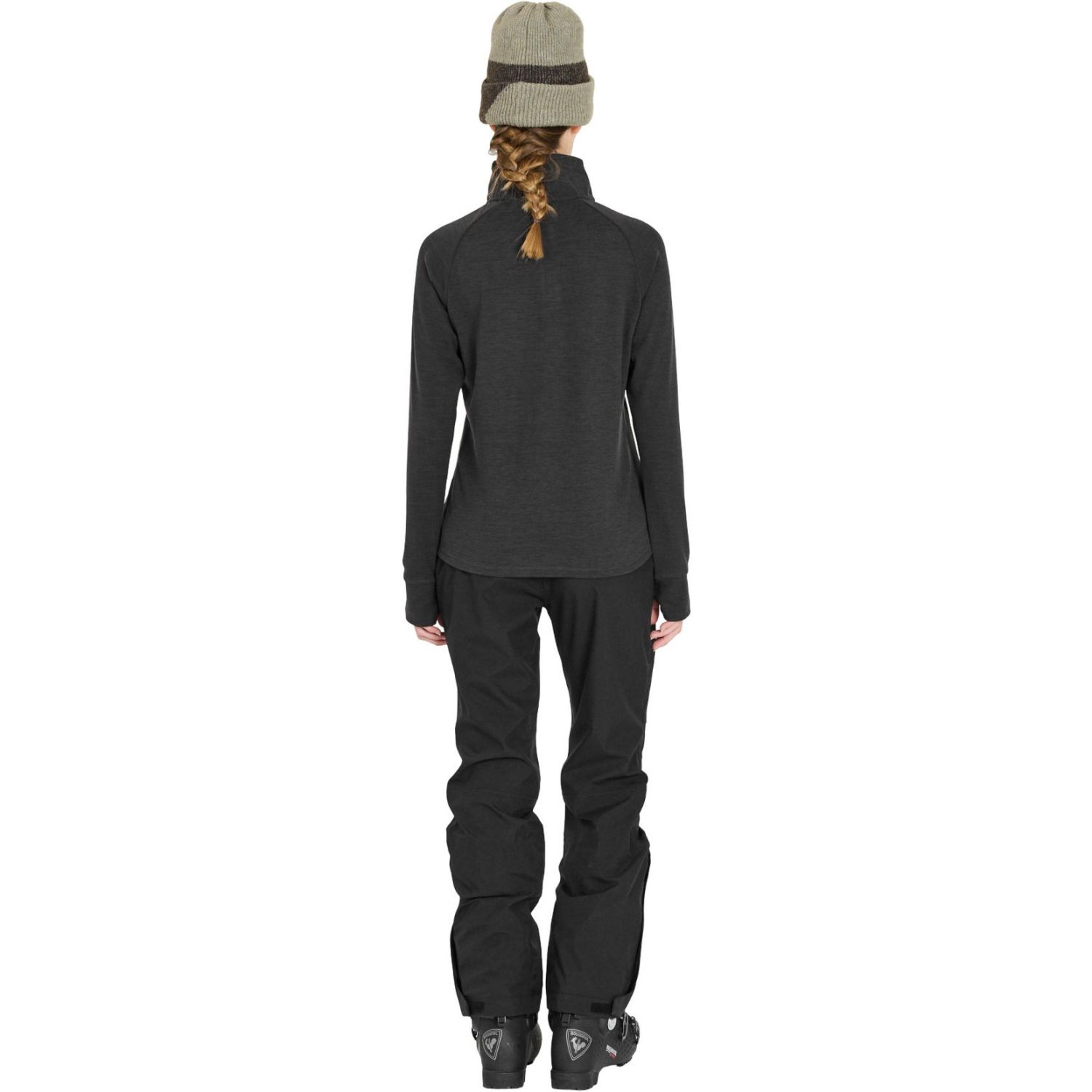 Whistler Kajsa, fleecetrøje, dame, sort