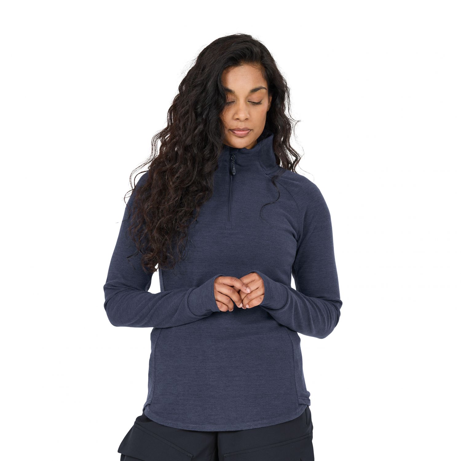 Whistler Kajsa, jaqueta de fleece, feminino, azul