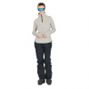 Whistler Kajsa, jaqueta de fleece, mulher, cinza