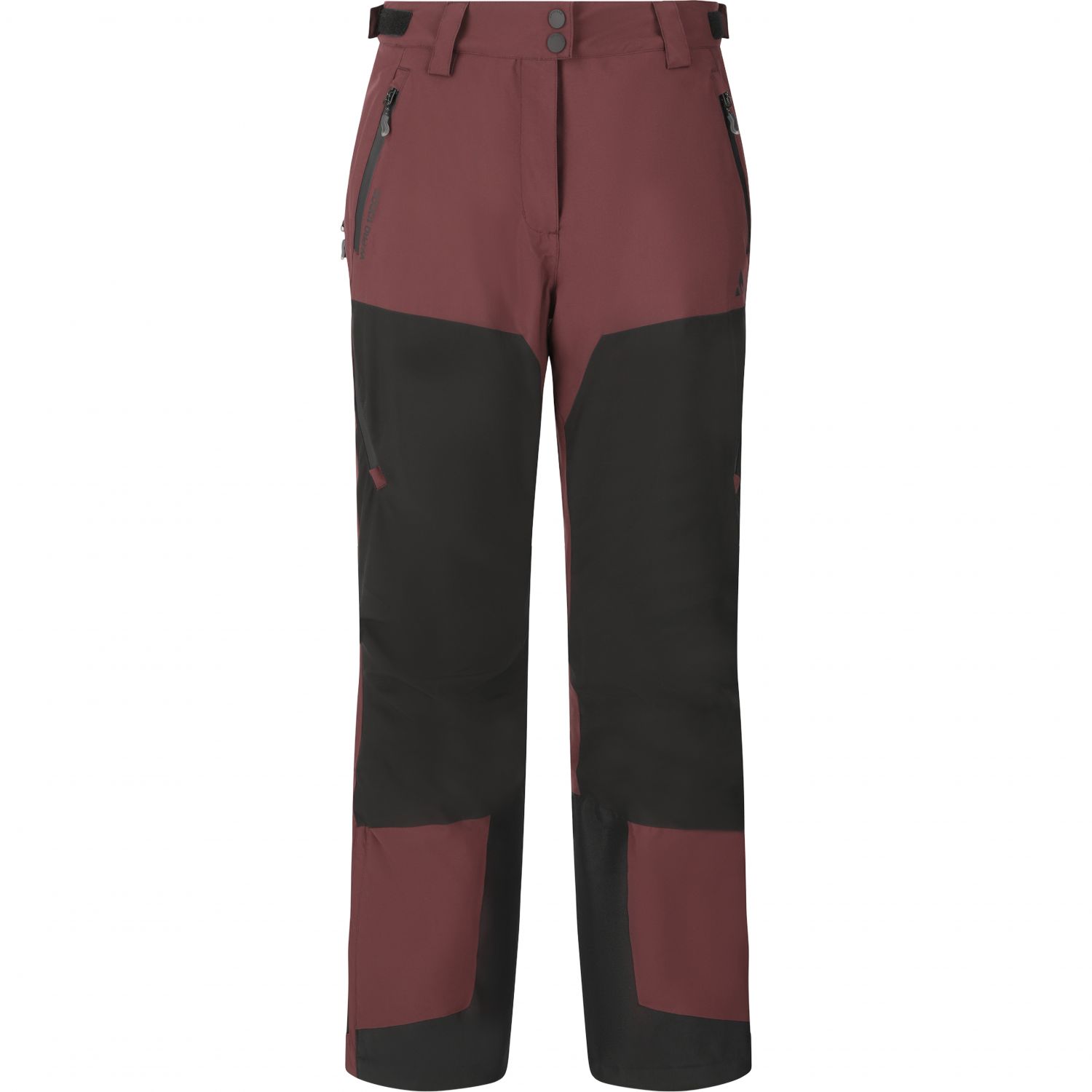 Whistler Kingland, calças de esqui, feminino, fudge