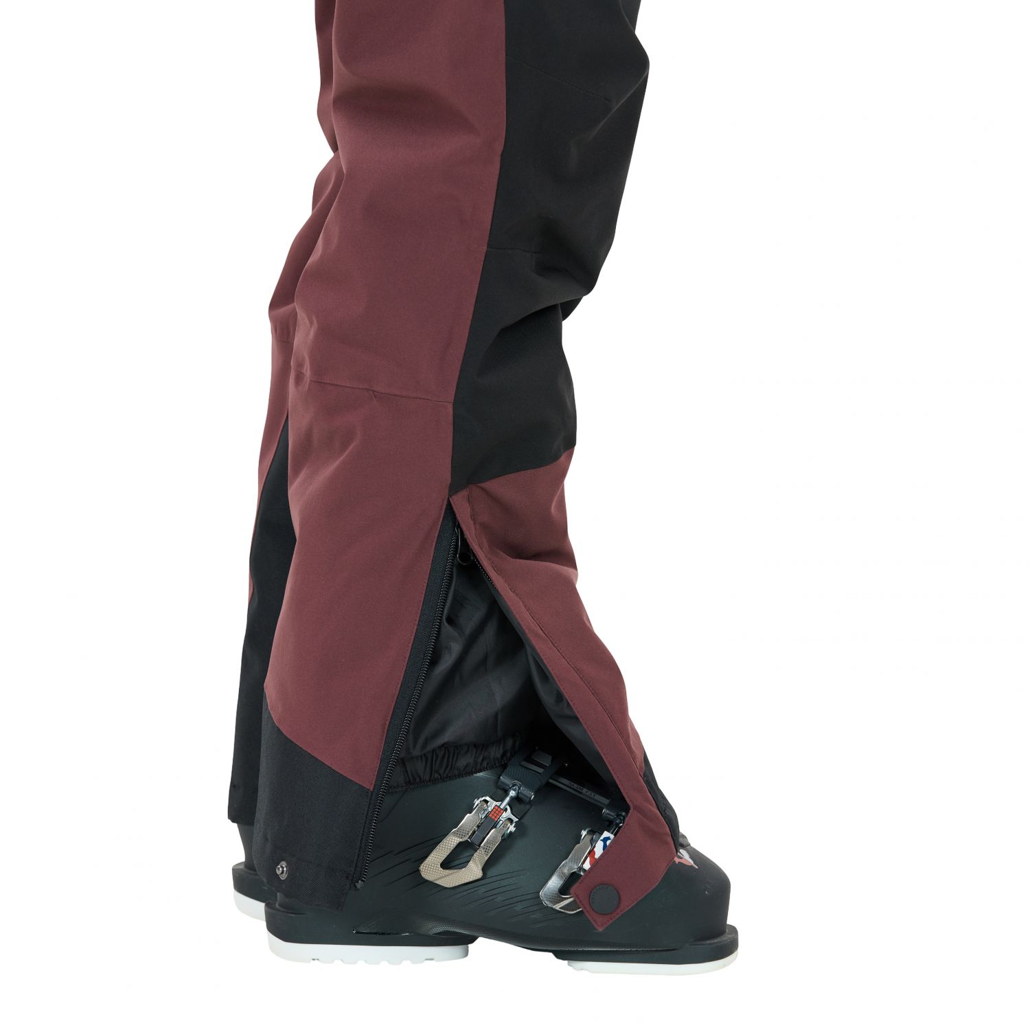 Whistler Kingland, calças de esqui, feminino, fudge
