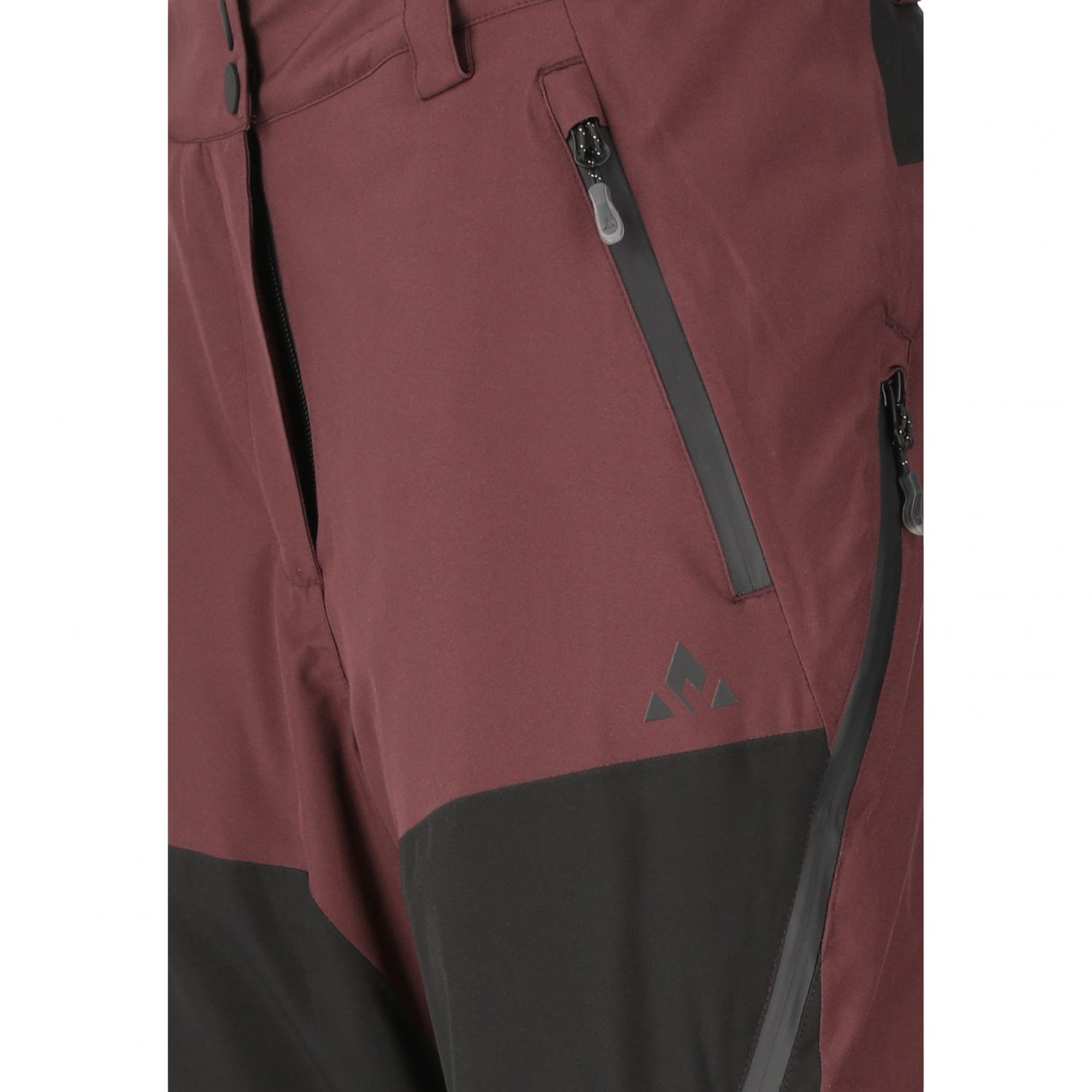 Whistler Kingland, calças de esqui, feminino, fudge