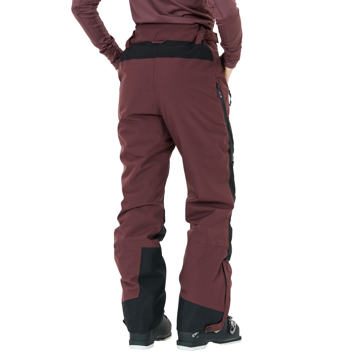 Whistler Kingland, calças de esqui, feminino, fudge