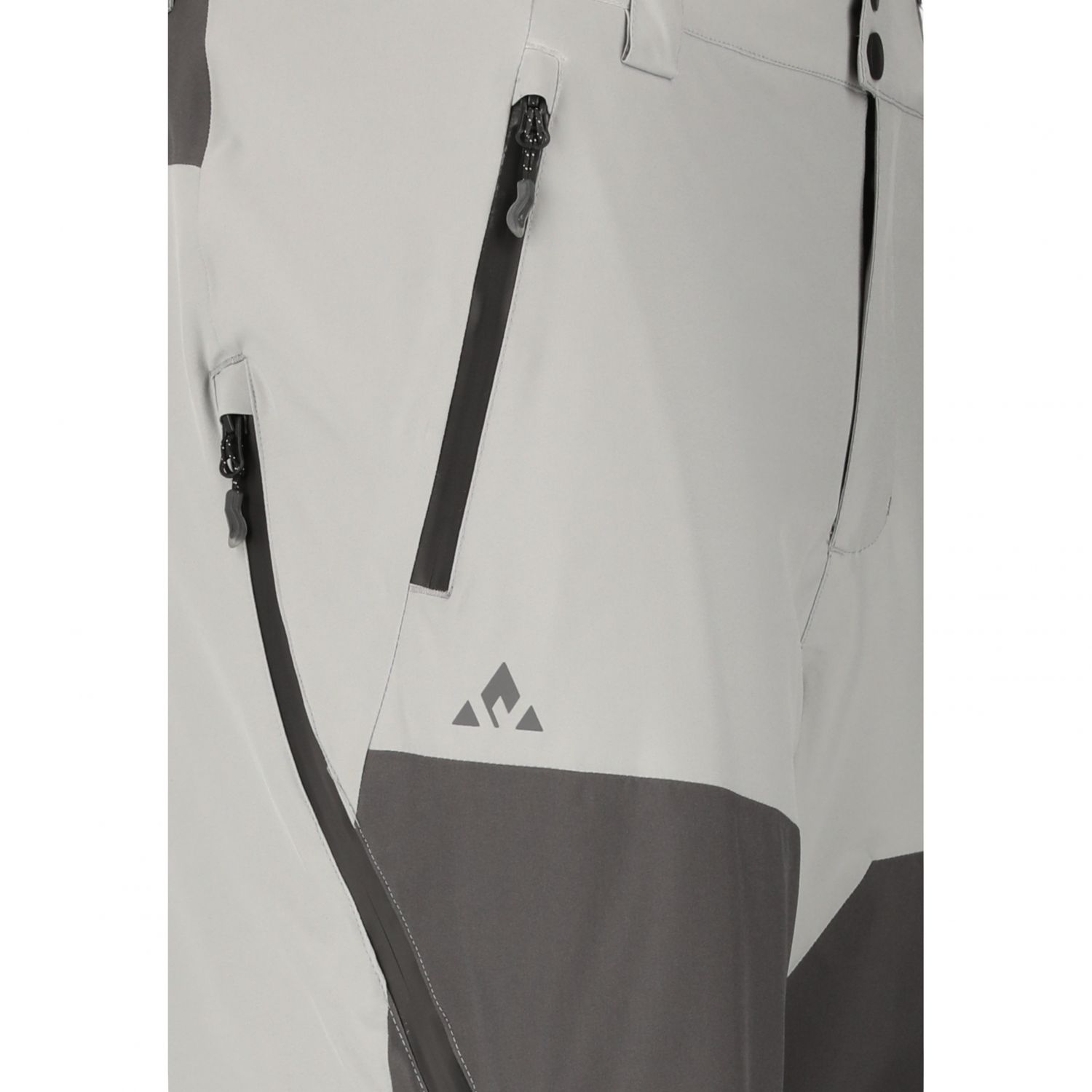 Whistler Kingland, calças de esqui, masculino, cinza