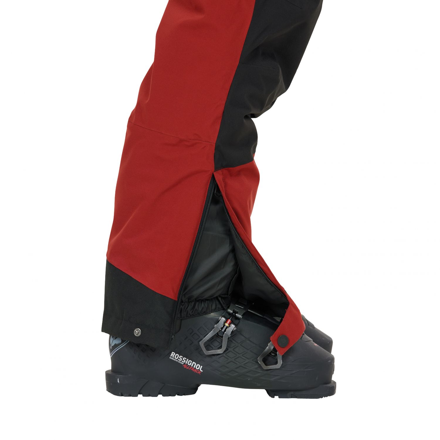 Whistler Kingland, calças de esqui, masculino, madder brown