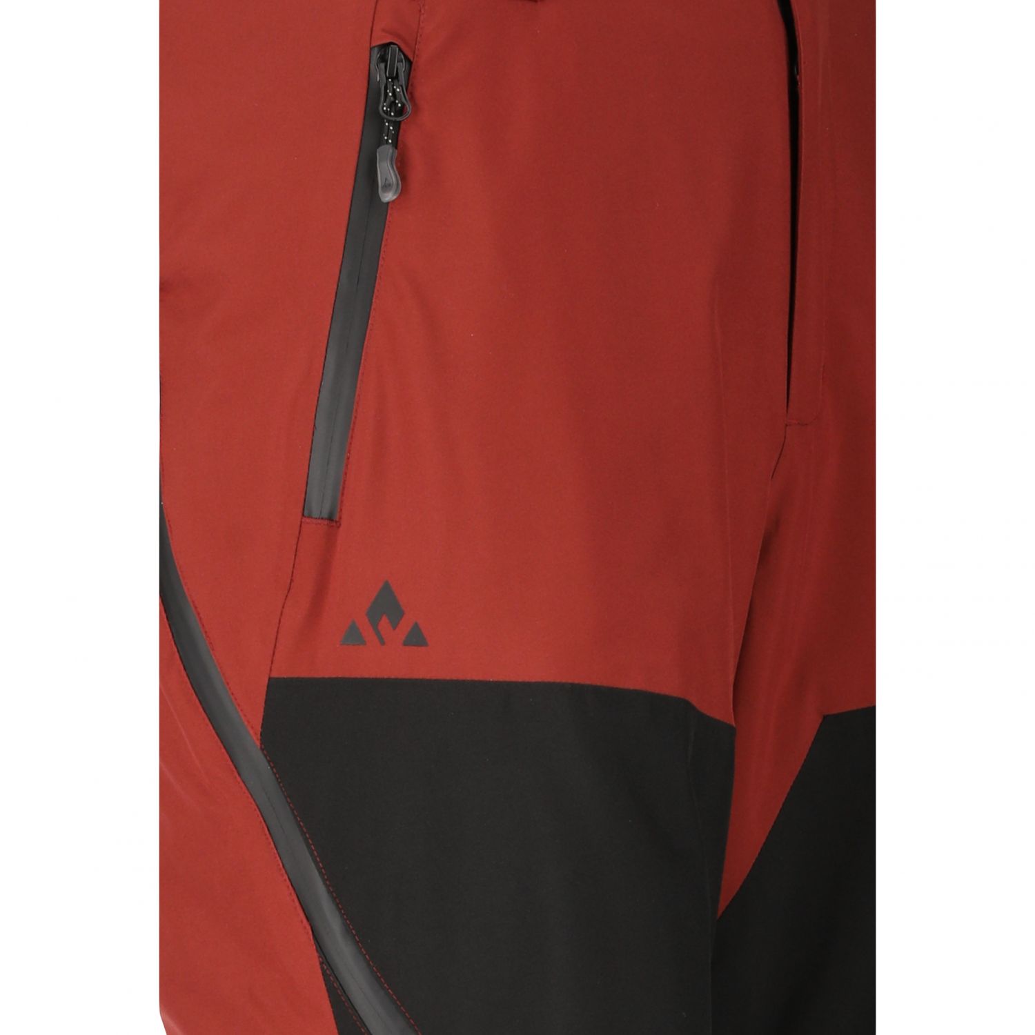 Whistler Kingland, calças de esqui, masculino, madder brown
